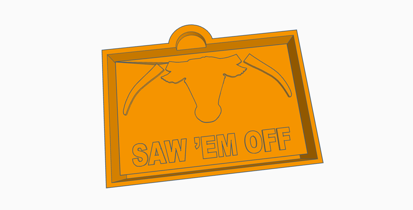Saw Em Off Longhorn
