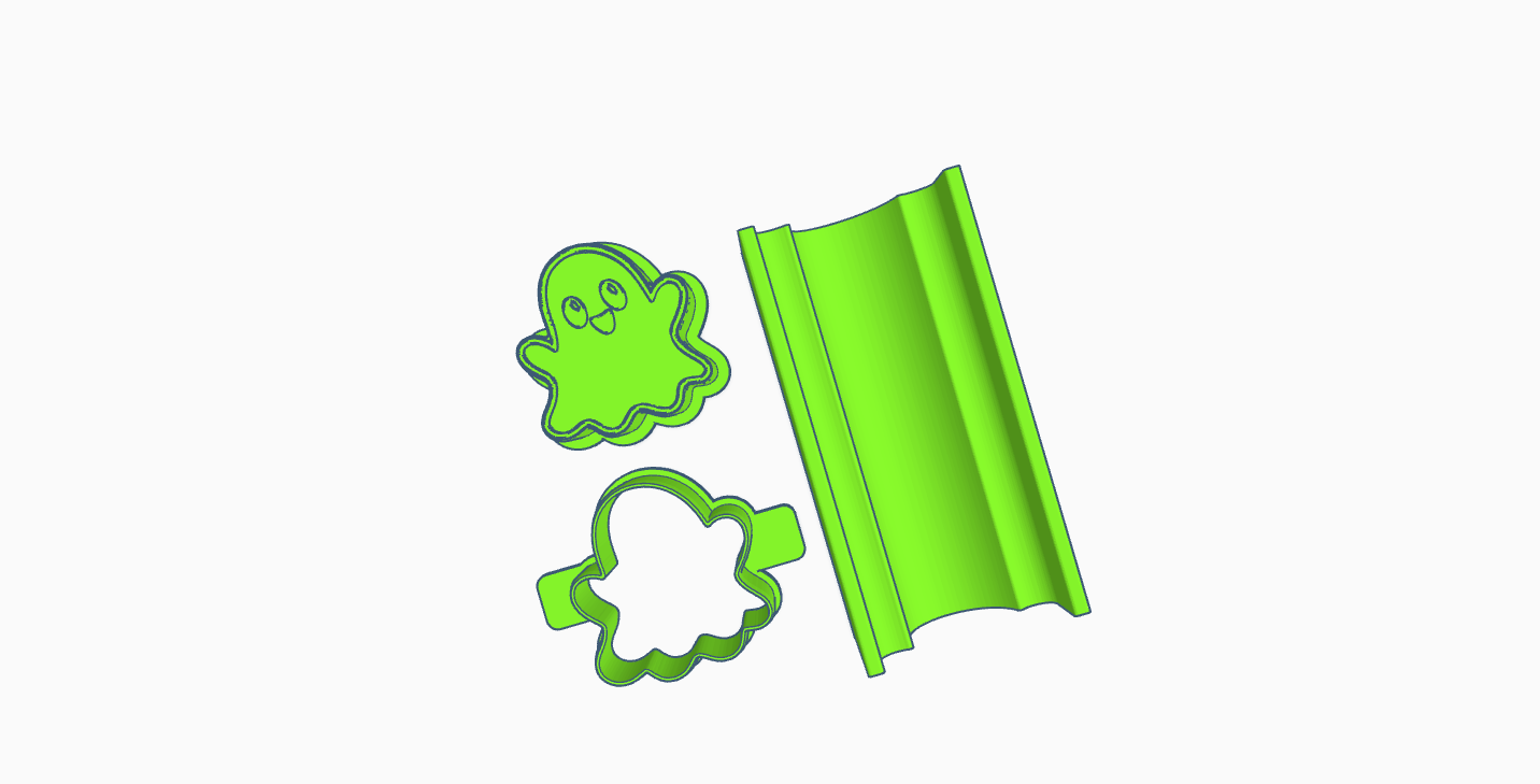 Cake Pop Mold Set - Cute Ghost
