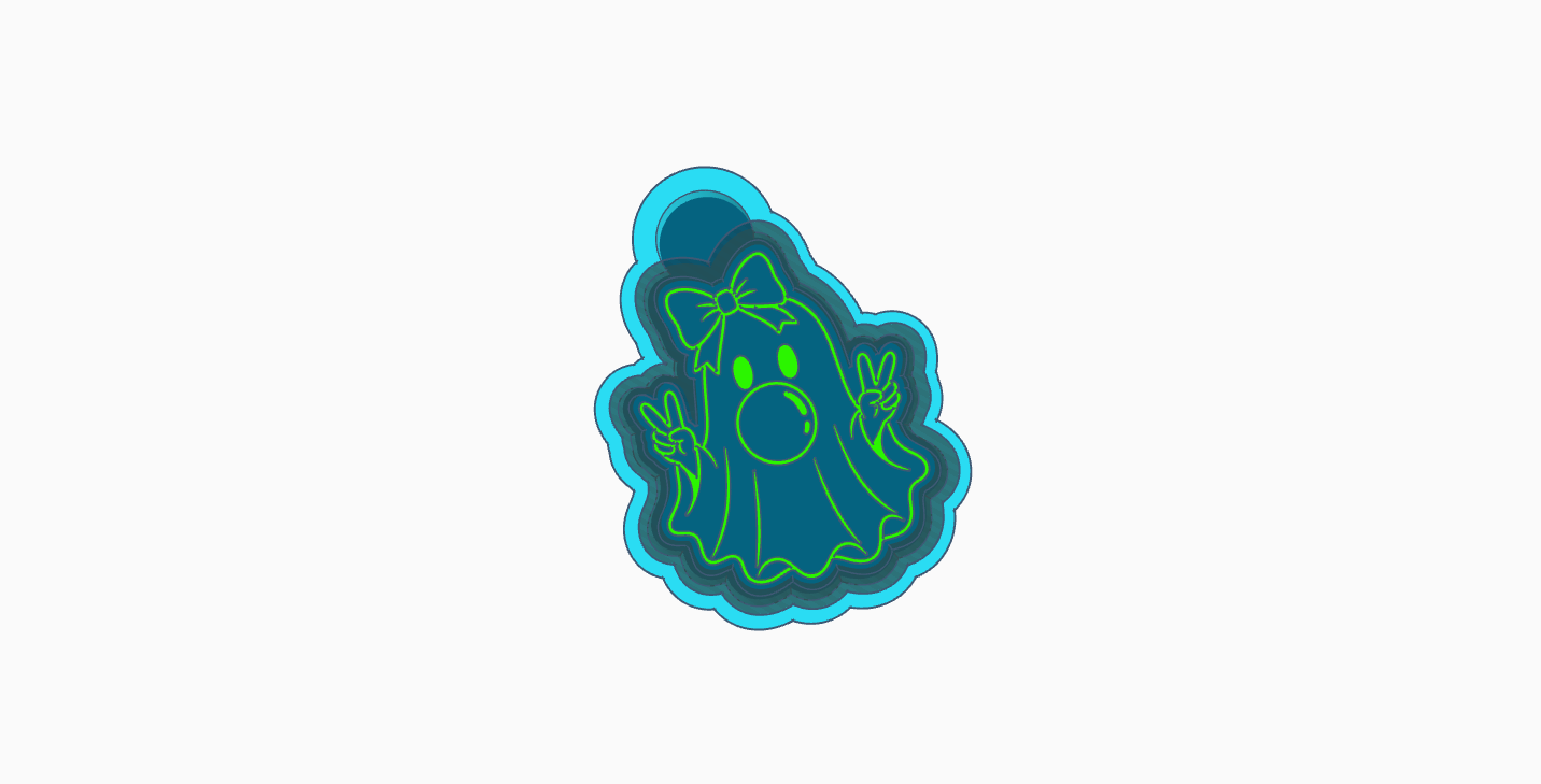 Bubblegum Ghost girl