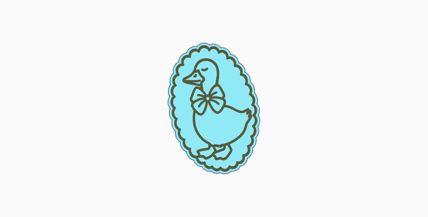 Fancy Goose in Frame