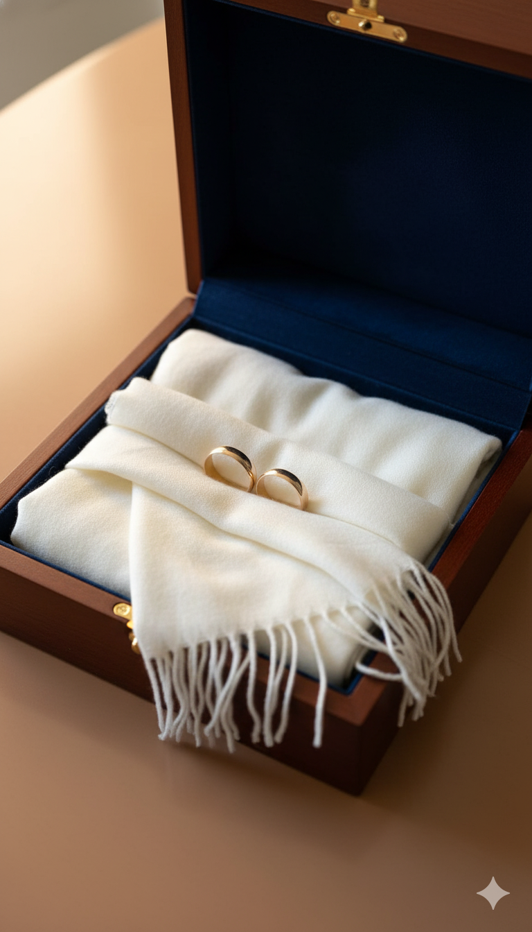 Como usar pashminas na decoração do casamento