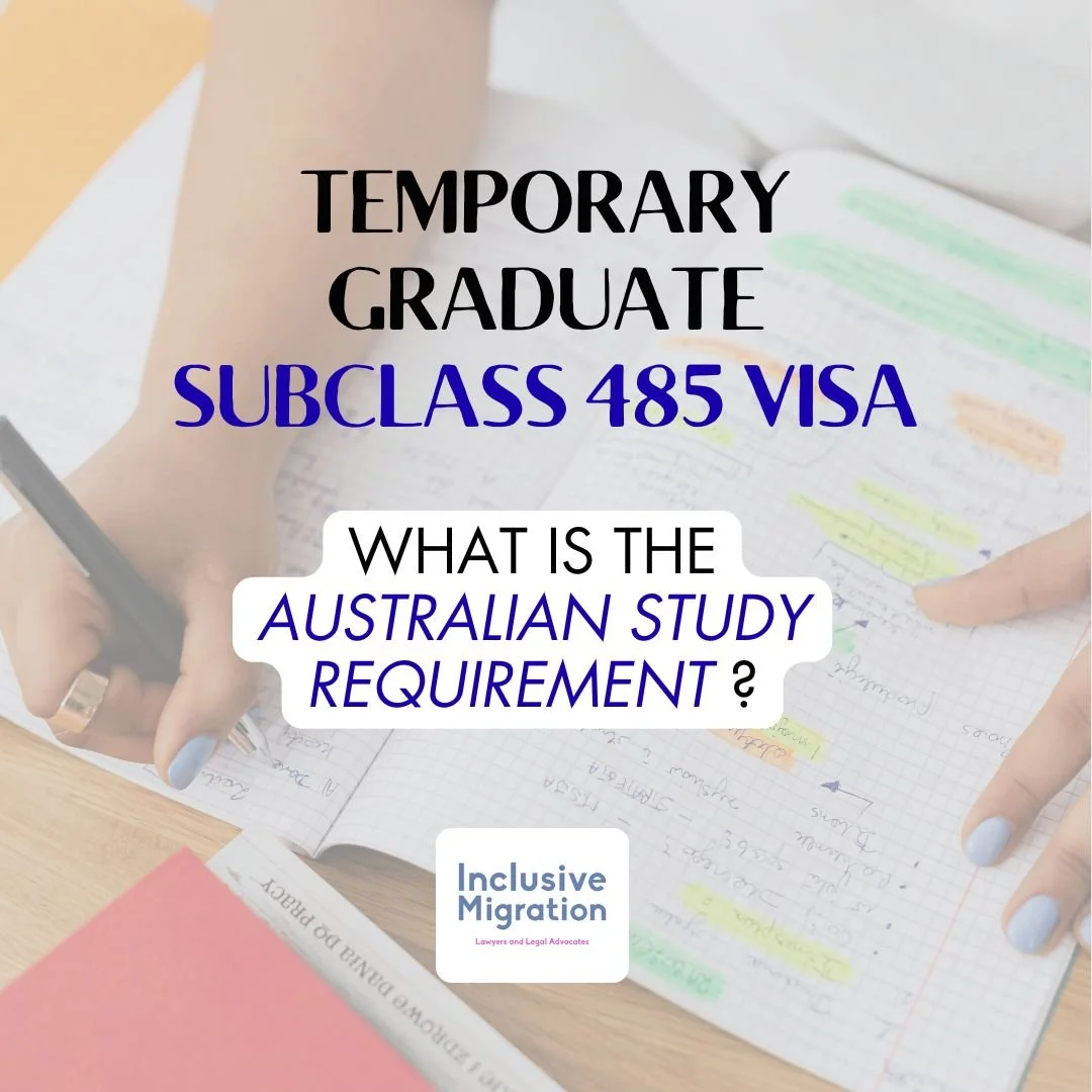 Subclass 485 visa: Do you meet the Australian Study Requirement?