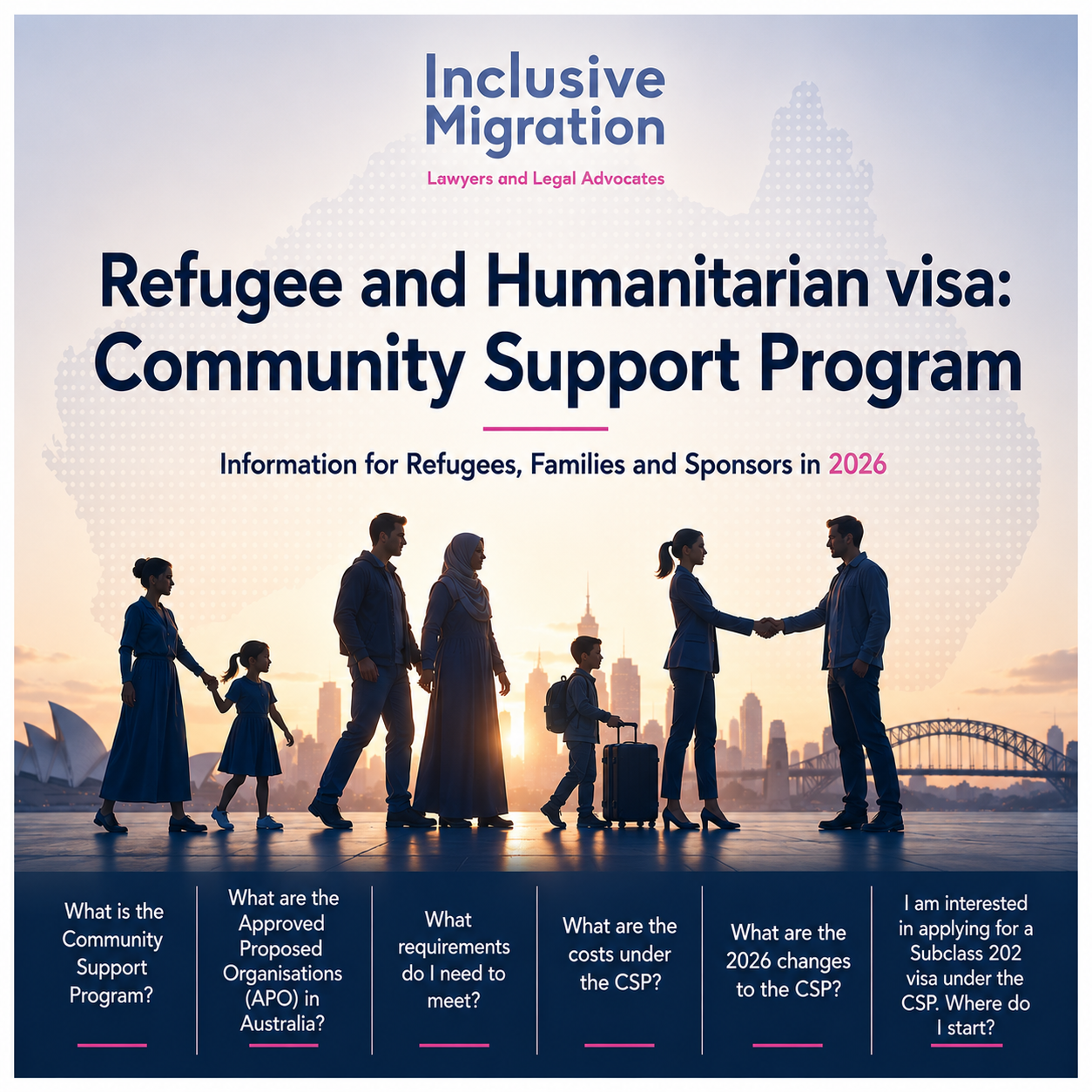Getting a Refugee &amp; Humanitarian visa through the Community Support Program (CSP)