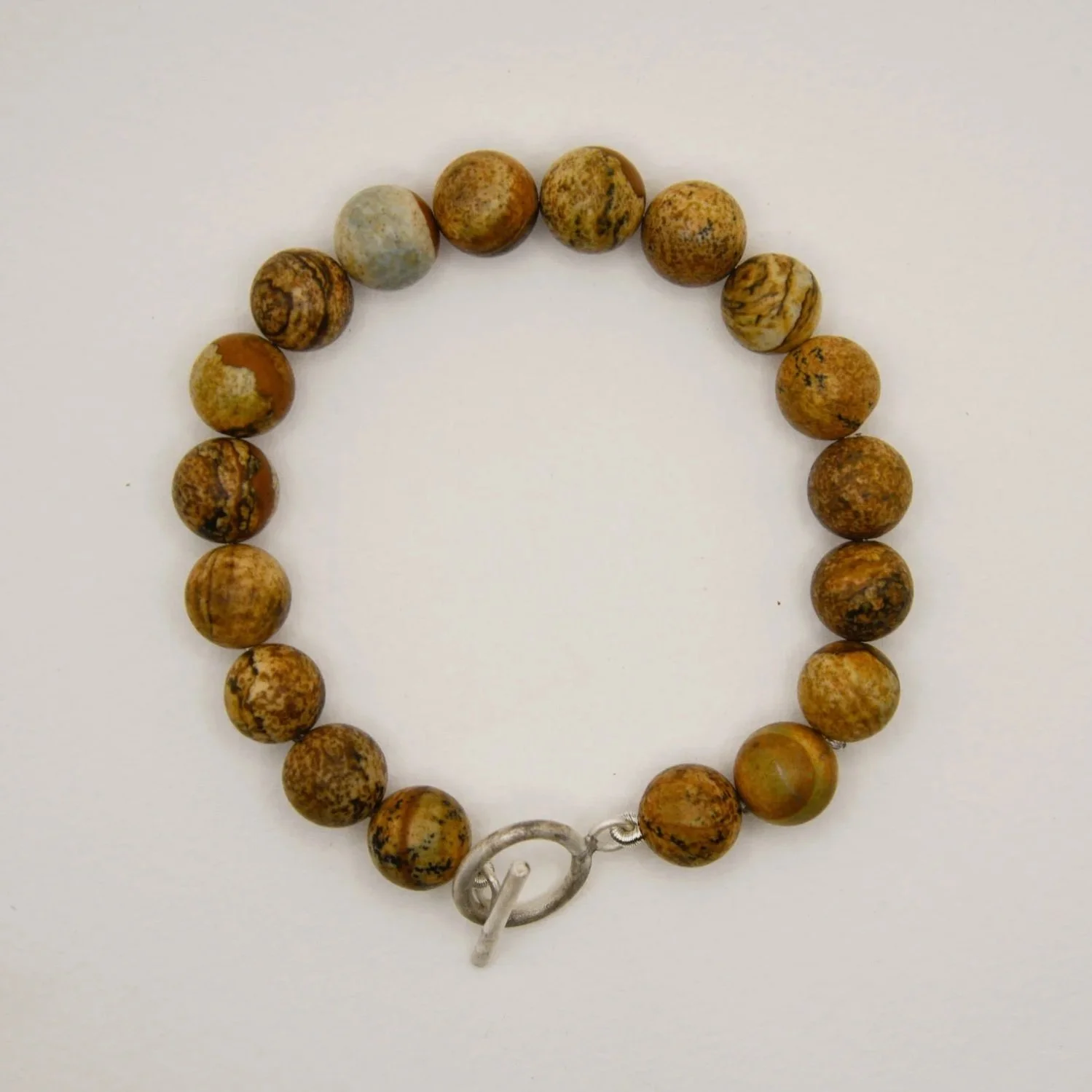 Jasper Bead Bracelet