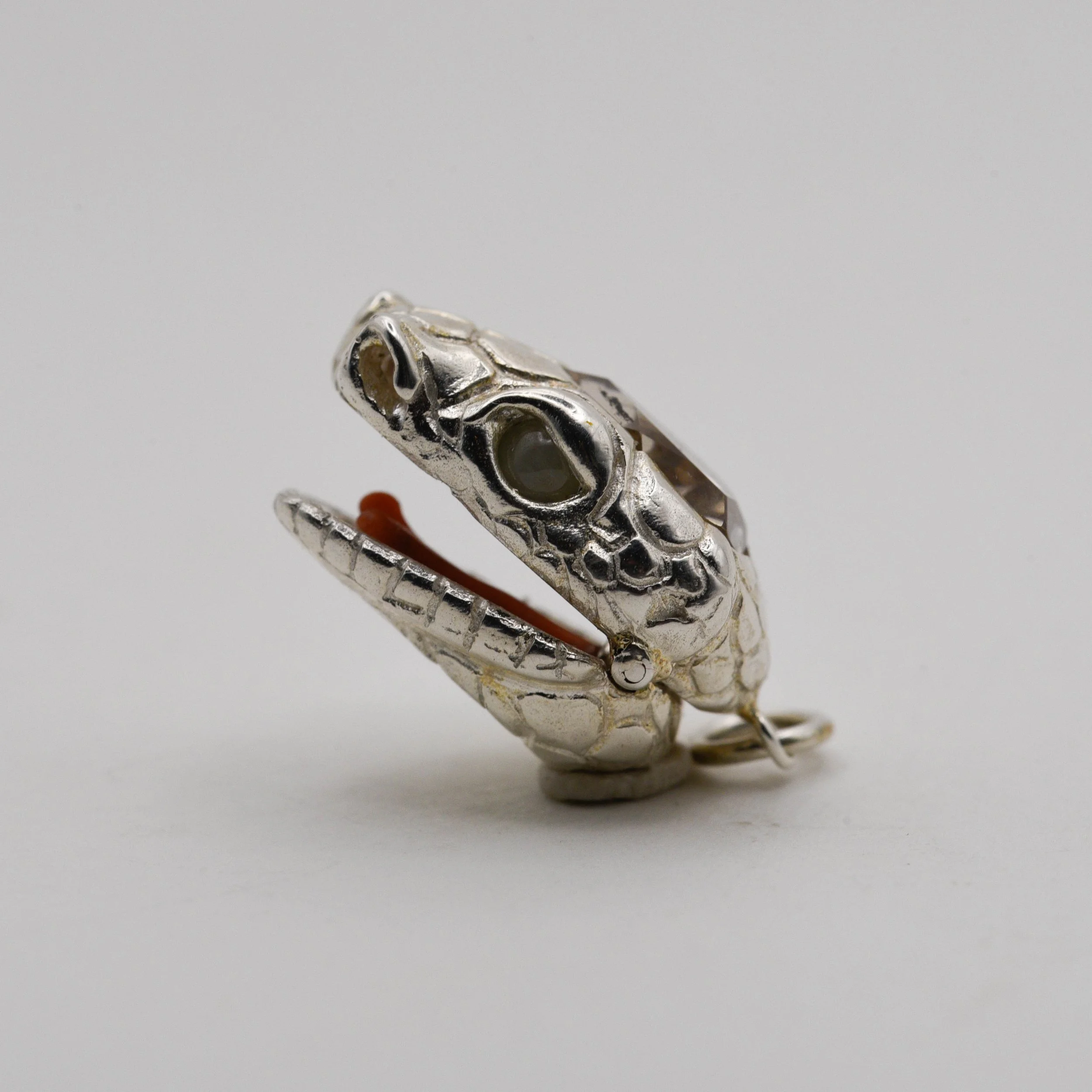 Snake Charm with Coral Tongue