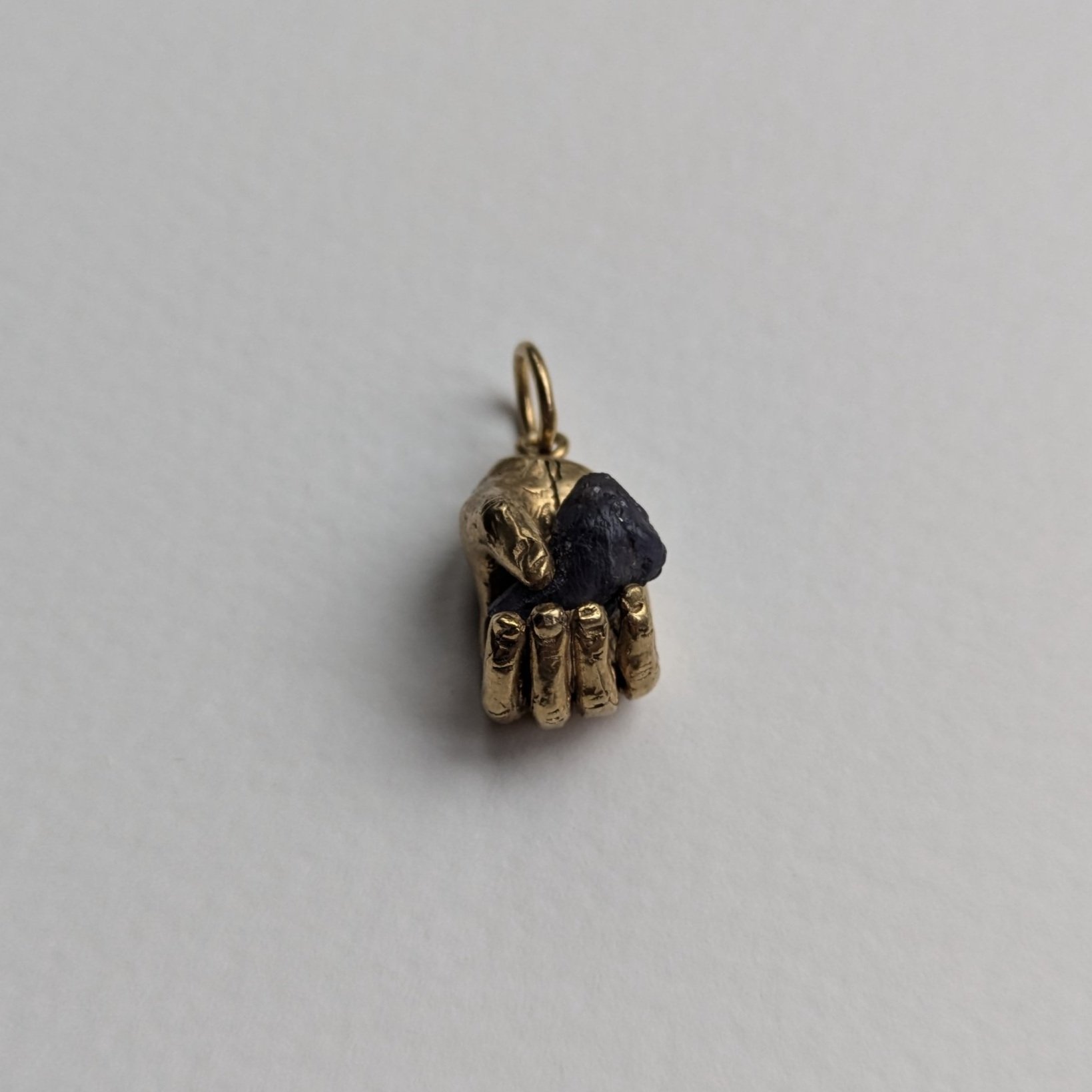 Treasure Hand with Raw Ruby