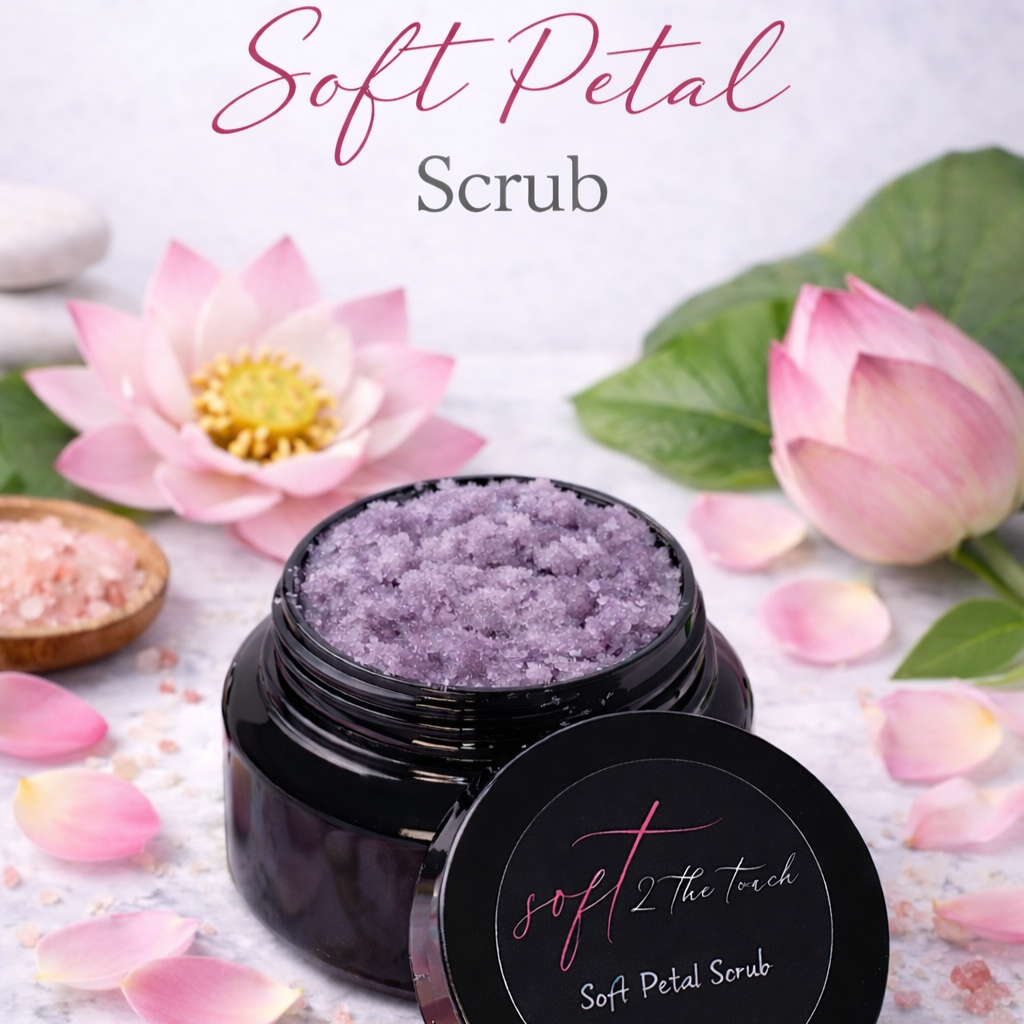 Soft Petal Body Scrub 5oz