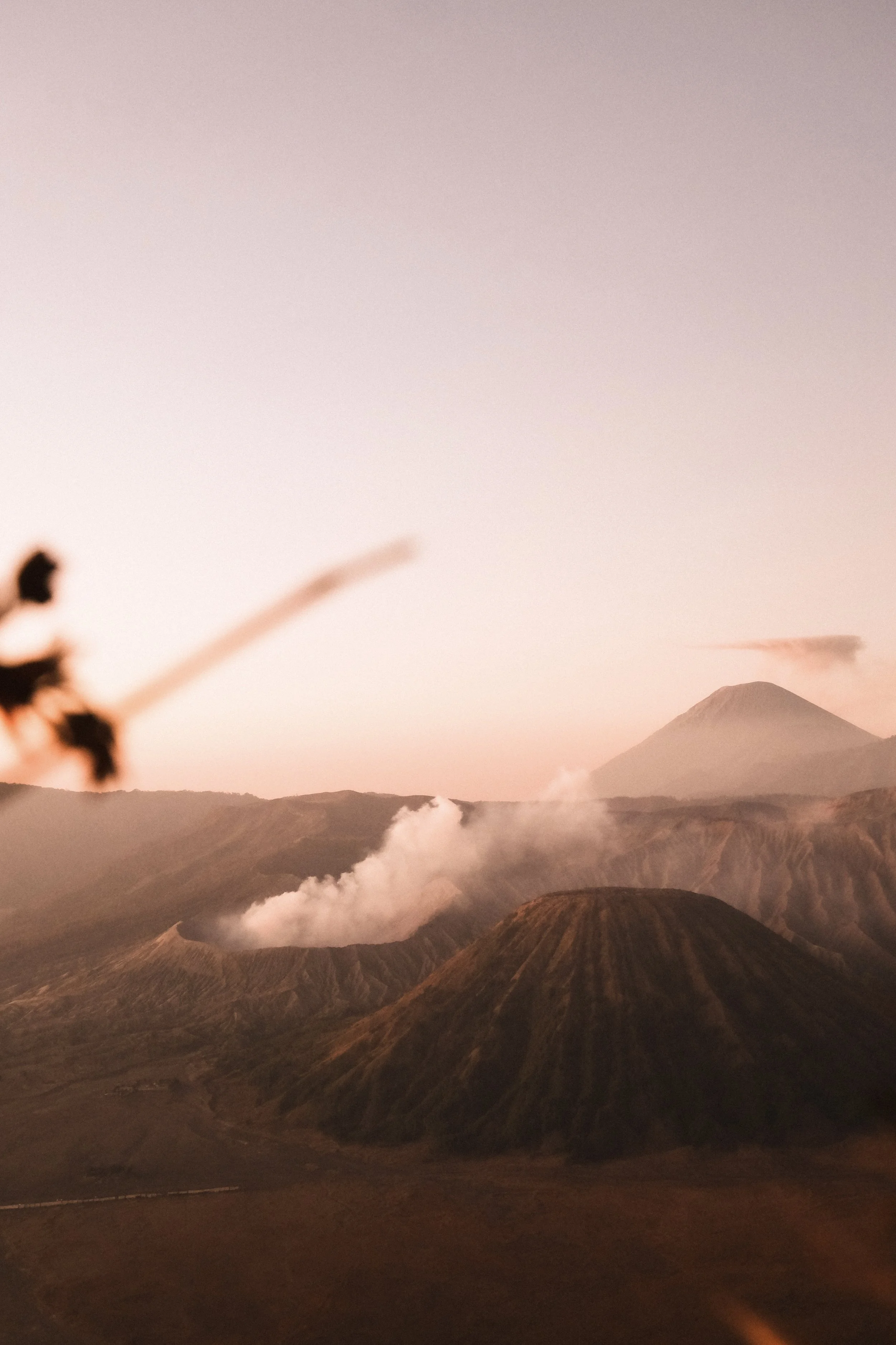 "The Living Earth"
The smoking crater if Mount Bromo at sunrise, Java, Indonesia.