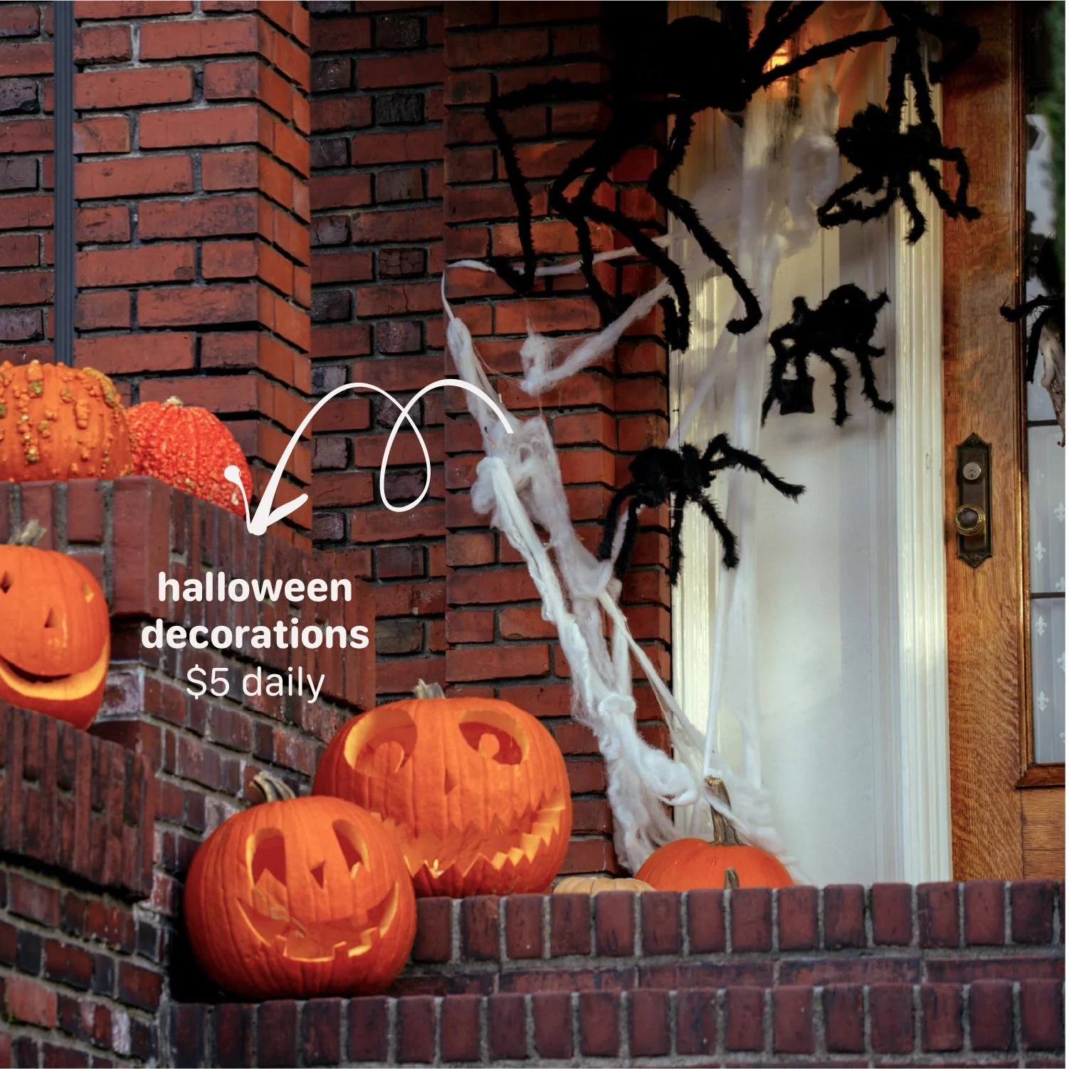 sustainable tips for a budget friendly Halloween 