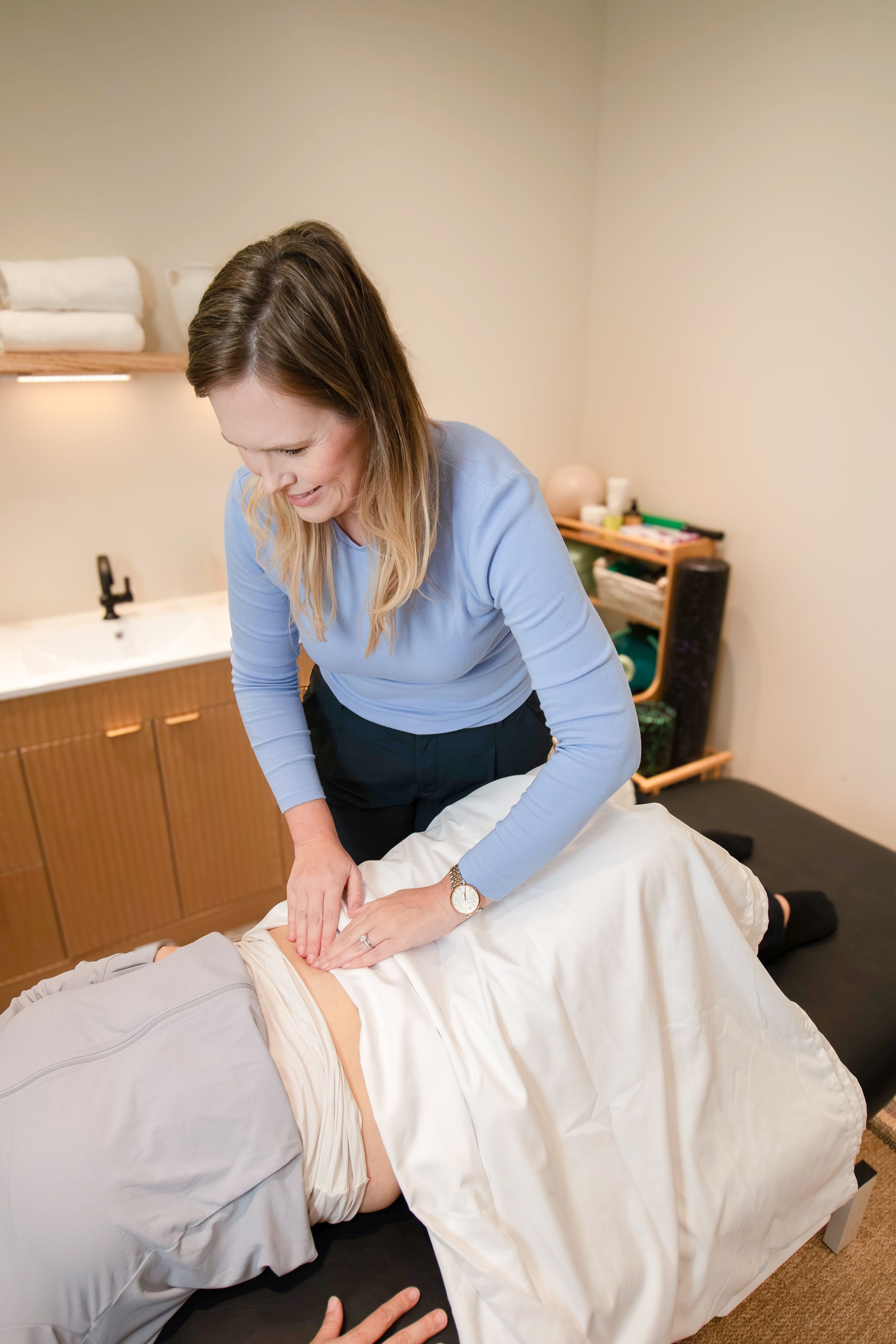 postpartum c-section core recovery with pelvic floor PT in Orlando, FL