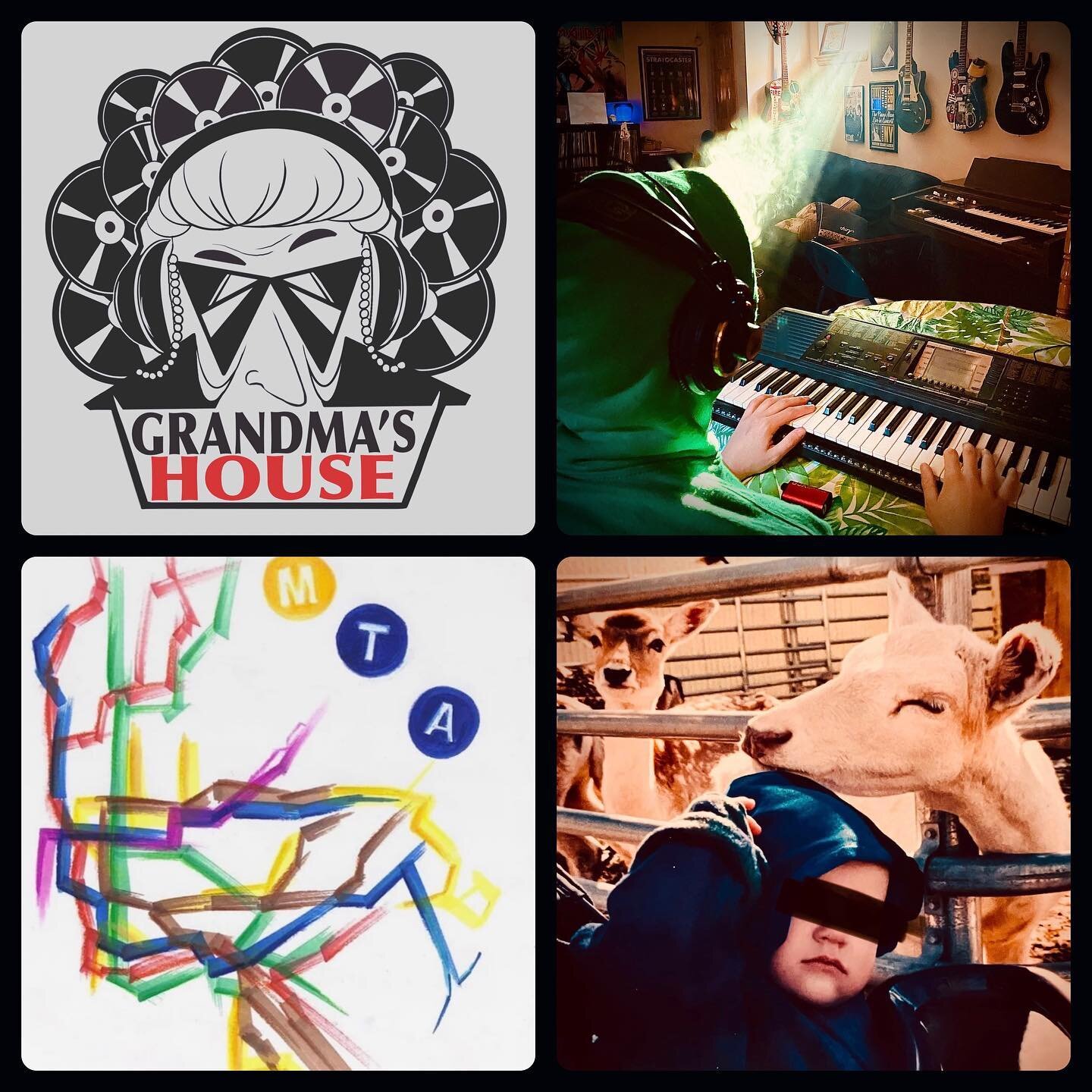 Please check out these new releases from some of our artists!!!

Current releases under Grandma's House:
Someone Else's Brain (Single) - @rivalthreatband
MTA (Single) - @linestheparallel
Deer You (EP) - Jerbear @jeremydirzis

Be sure to give us a fol