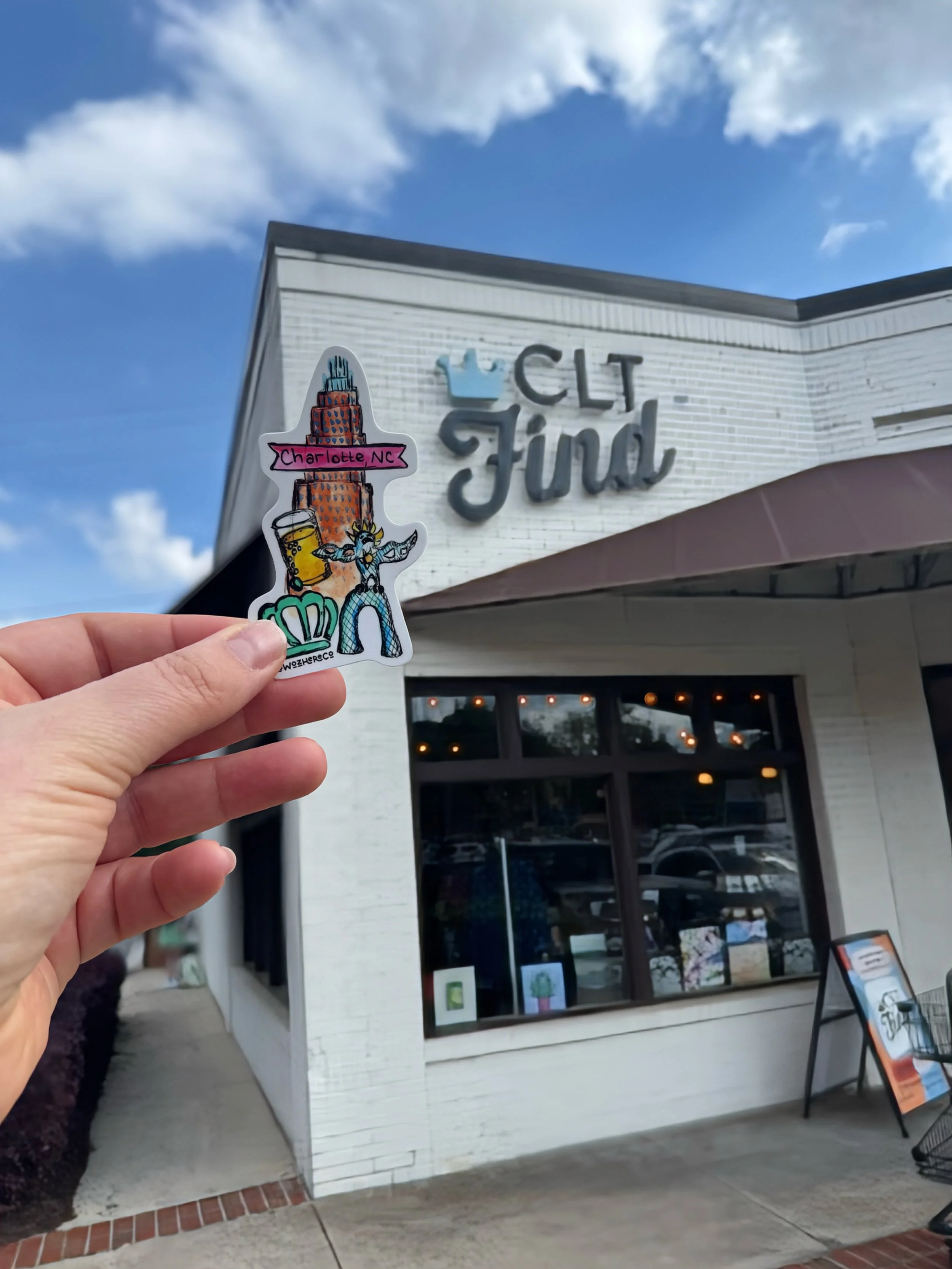 gift shop in charlotte nc featuring woz here co