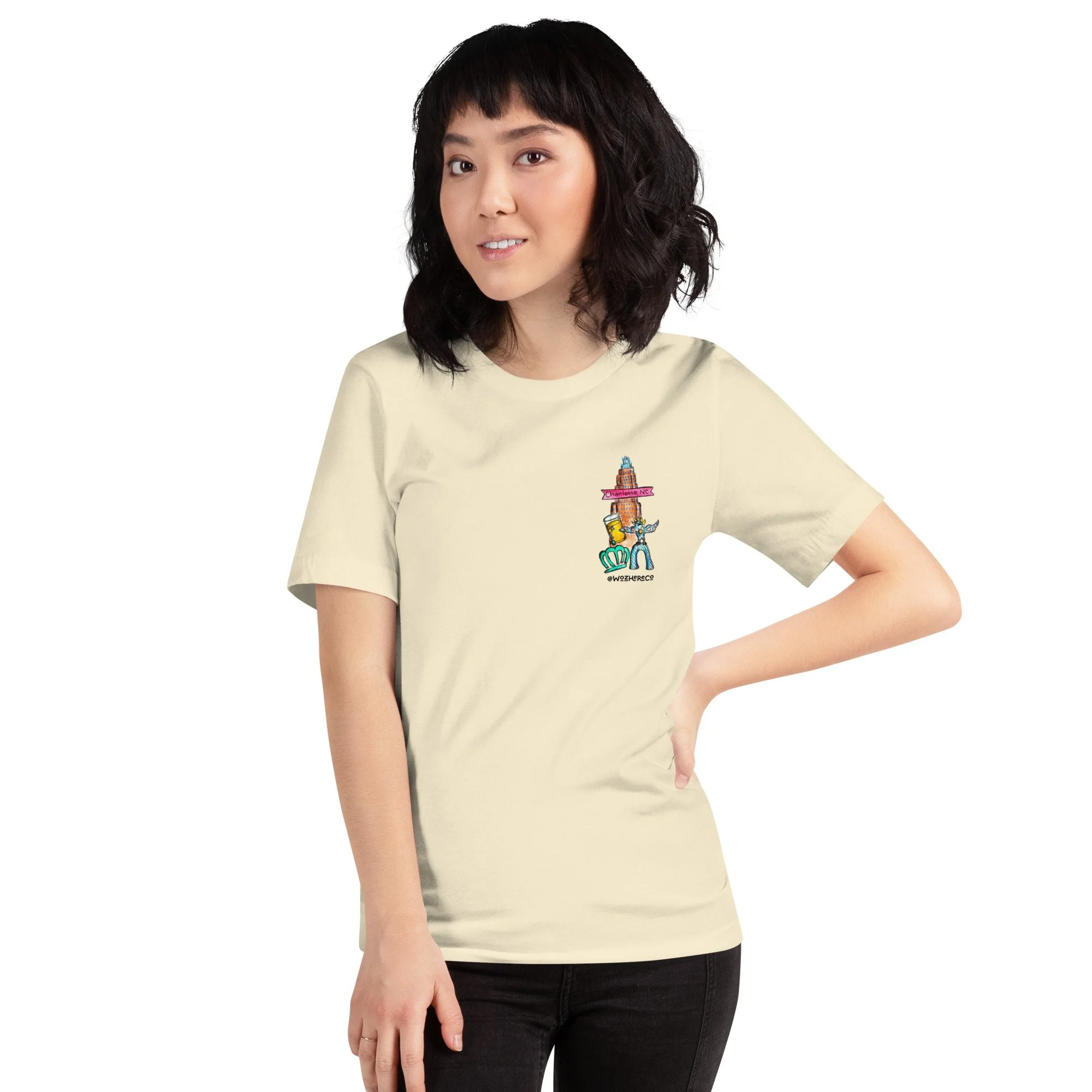 Watercolor city shirt