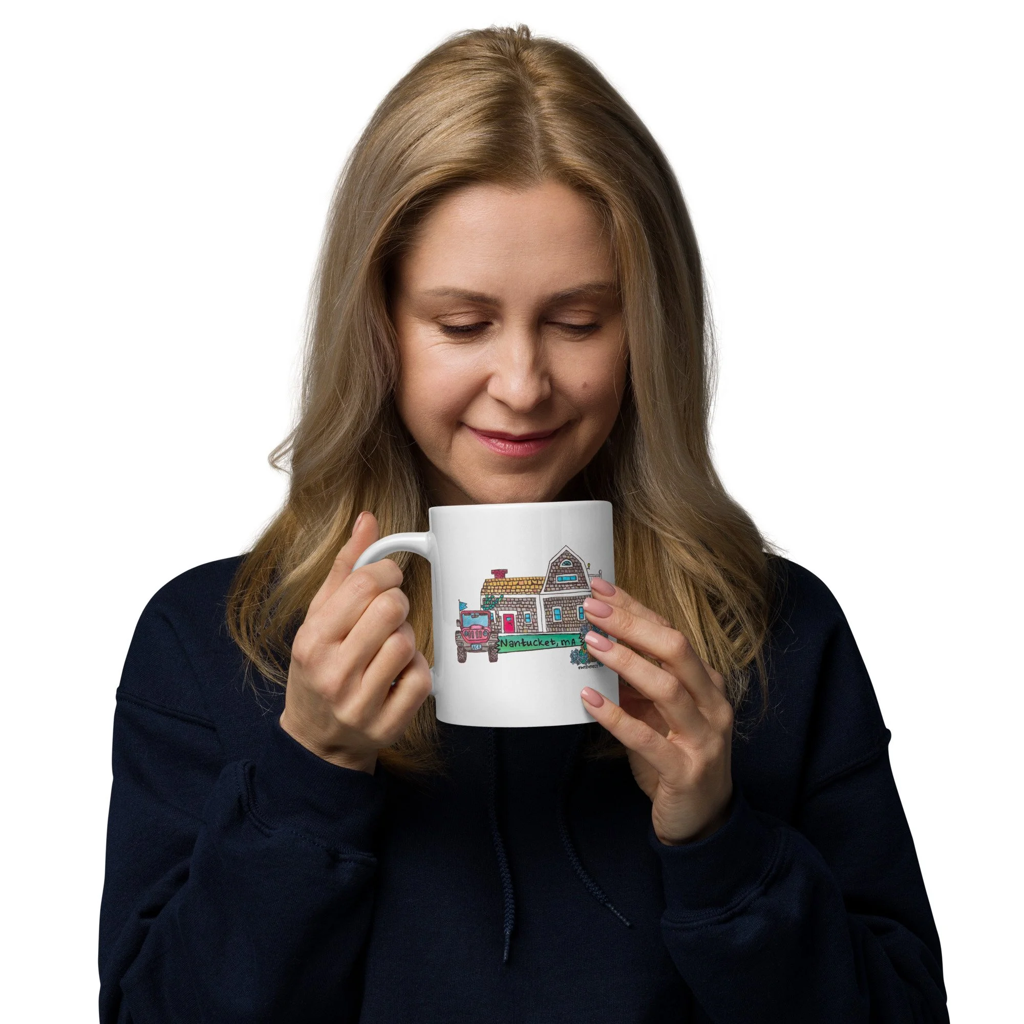 Nantucket mug | Nantucket souvenir ceramic coffee mug