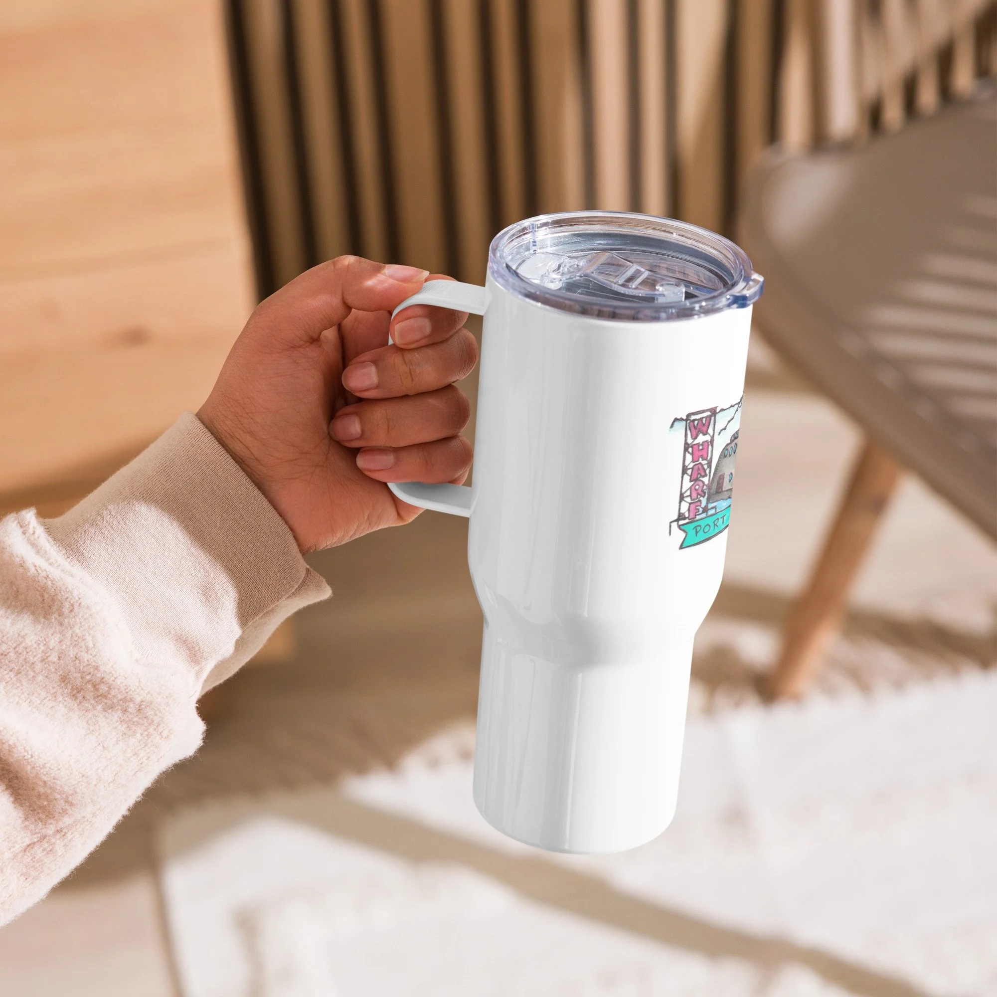 olympic peninsula gift, pnw travel coffee cup
