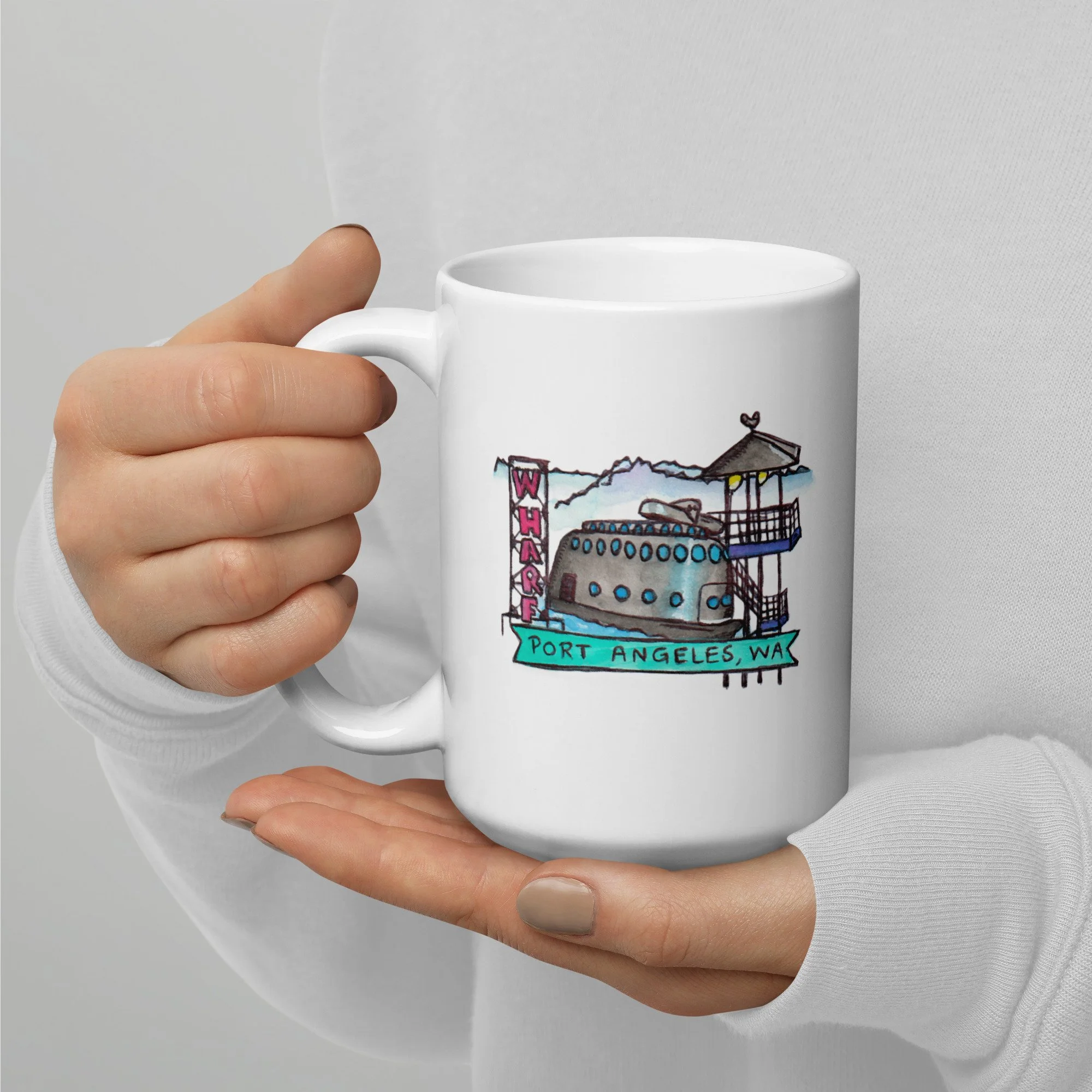 port angeles coffee mug | Pacific Northwest coffee mug