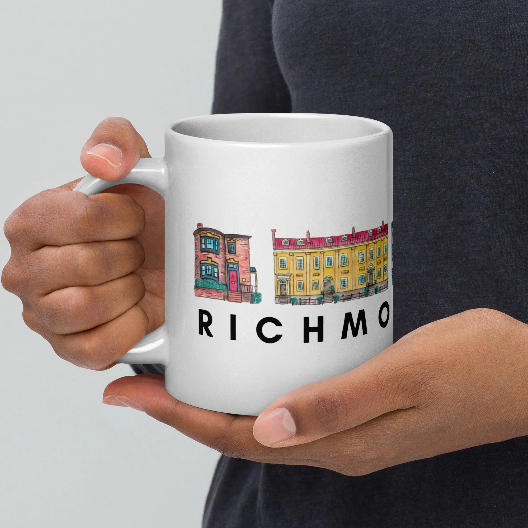 Historic Church Hill Richmond Mug  |  Church Hill Ceramic Mug