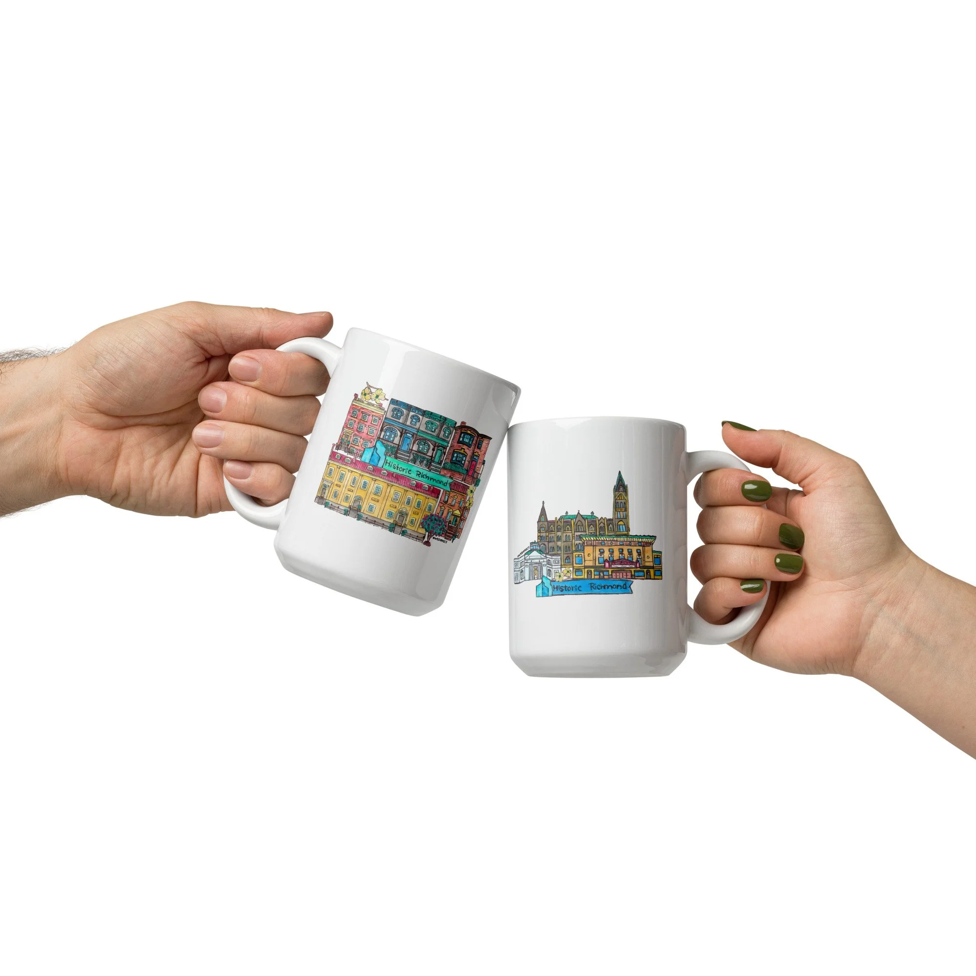 Historic Richmond Mug | Double-Sided Design RVA Mug