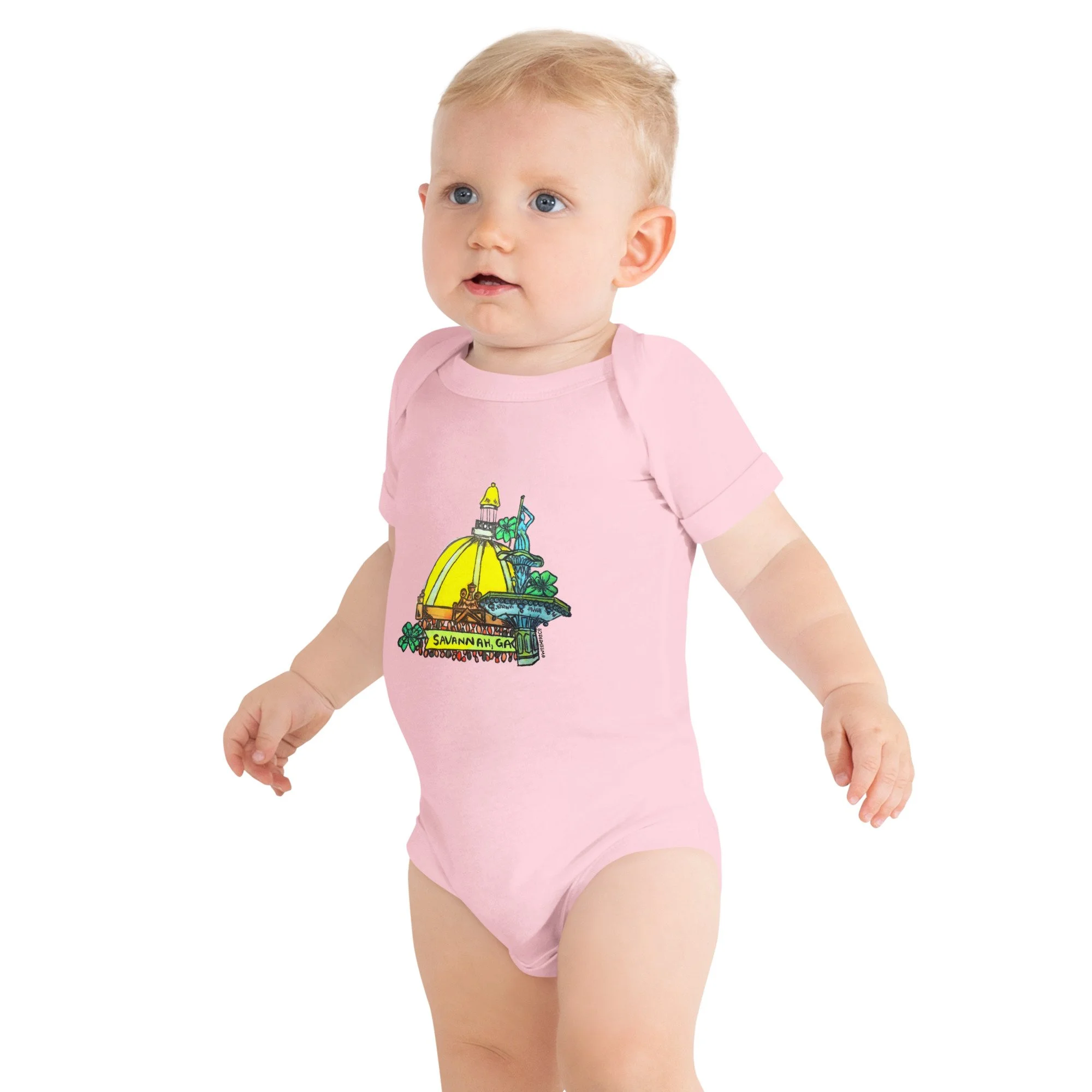 Savannah GA baby gift, Savannah Georgia infant bodysuit