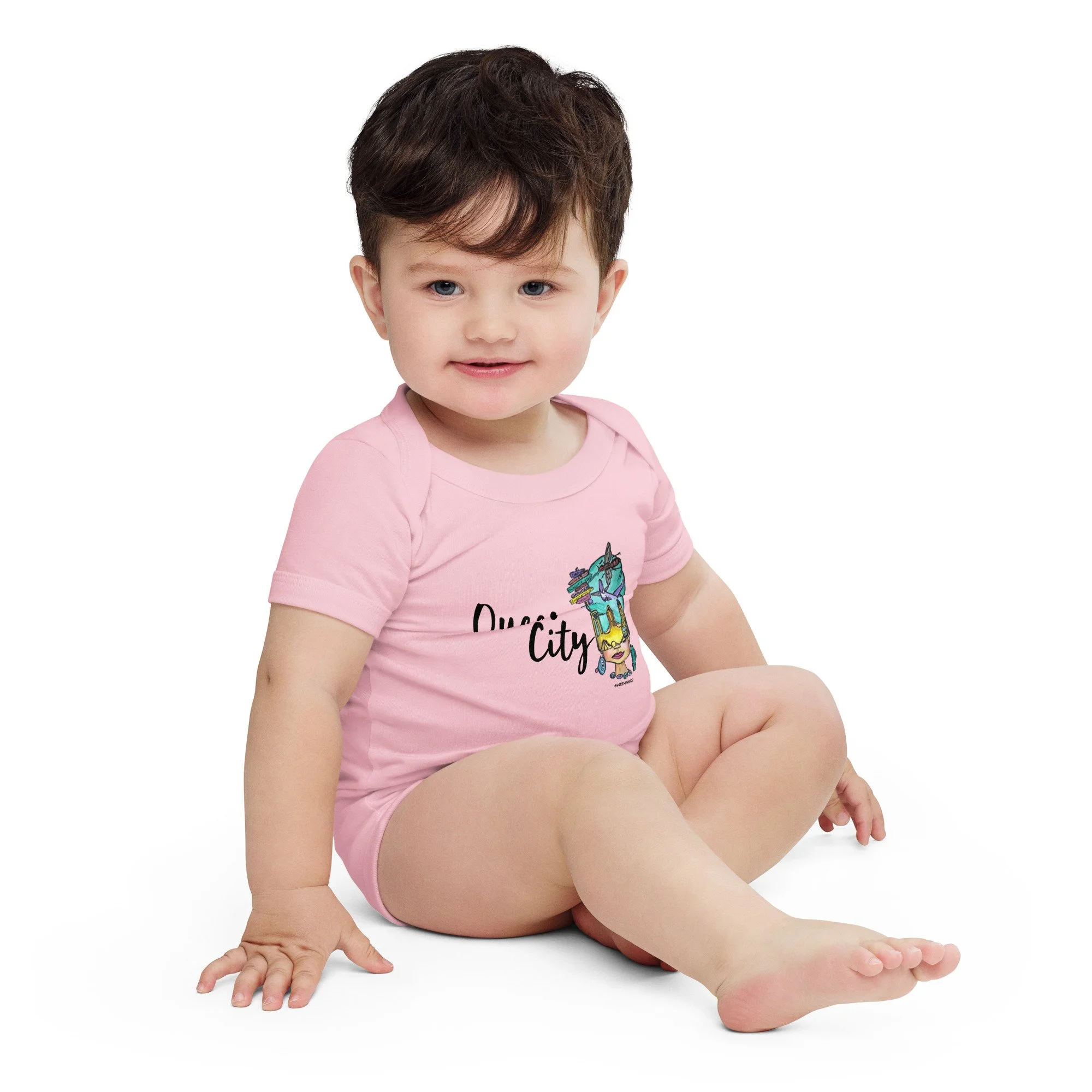 Charlotte NC infant bodysuit, Charlotte North Carolina baby clothes