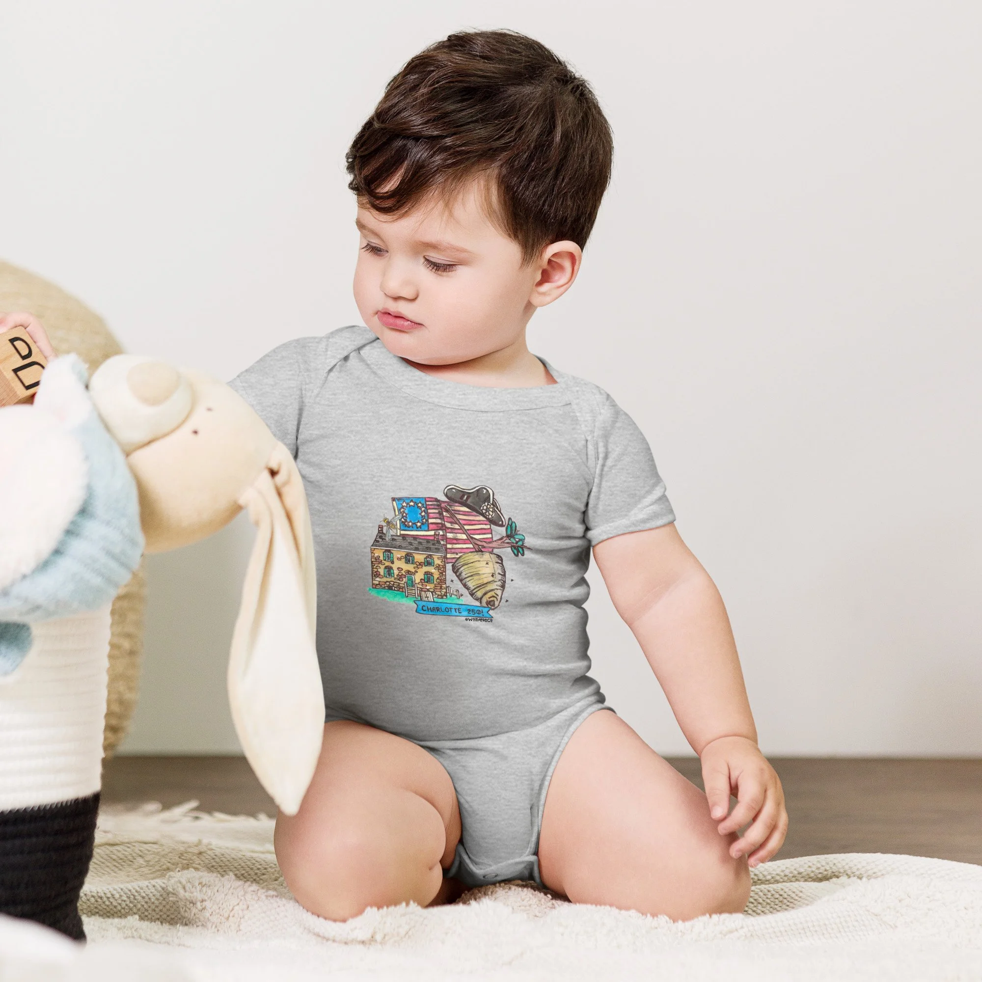 Charlotte 250 Baby Onesie