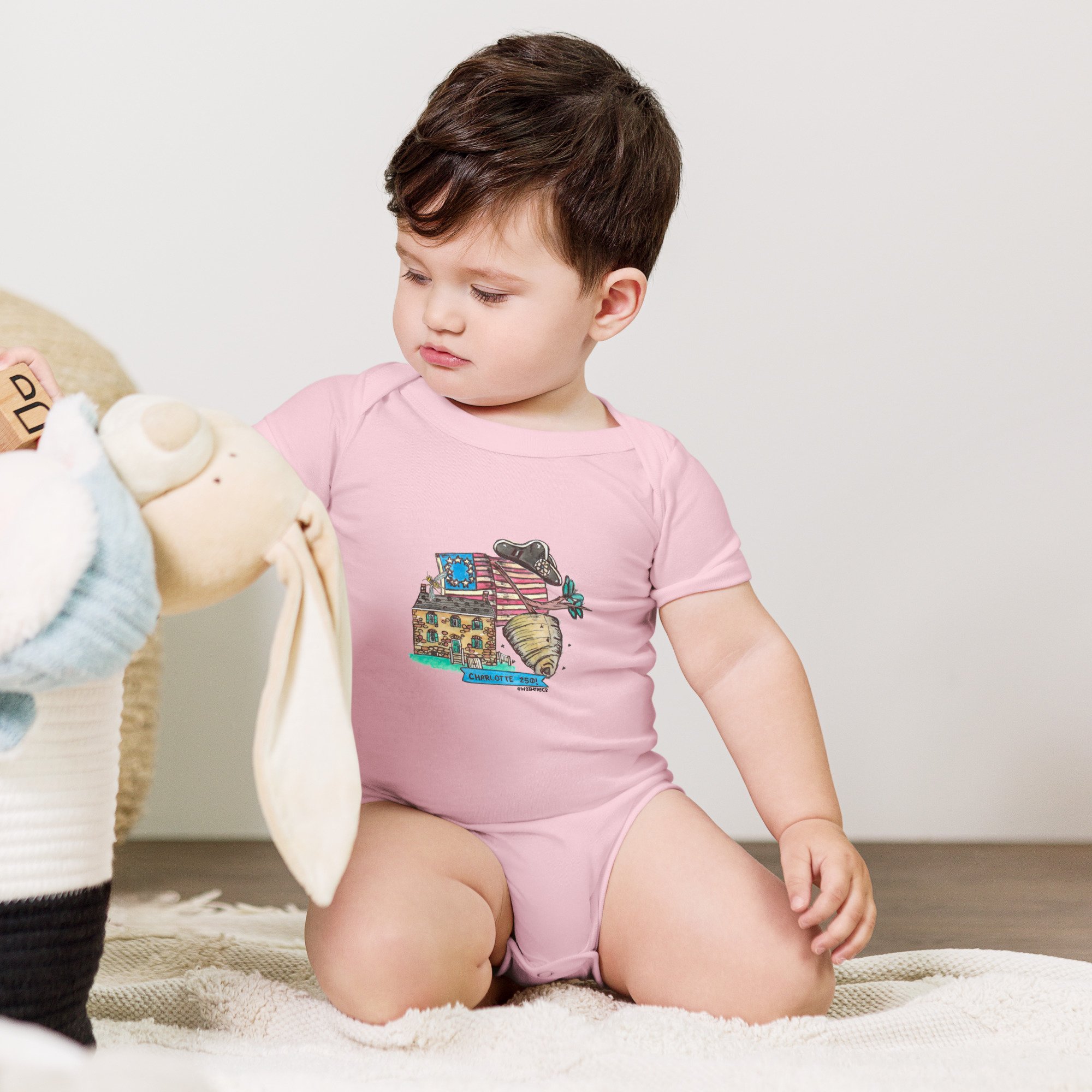 Historic Charlotte 250 Infant Onesie