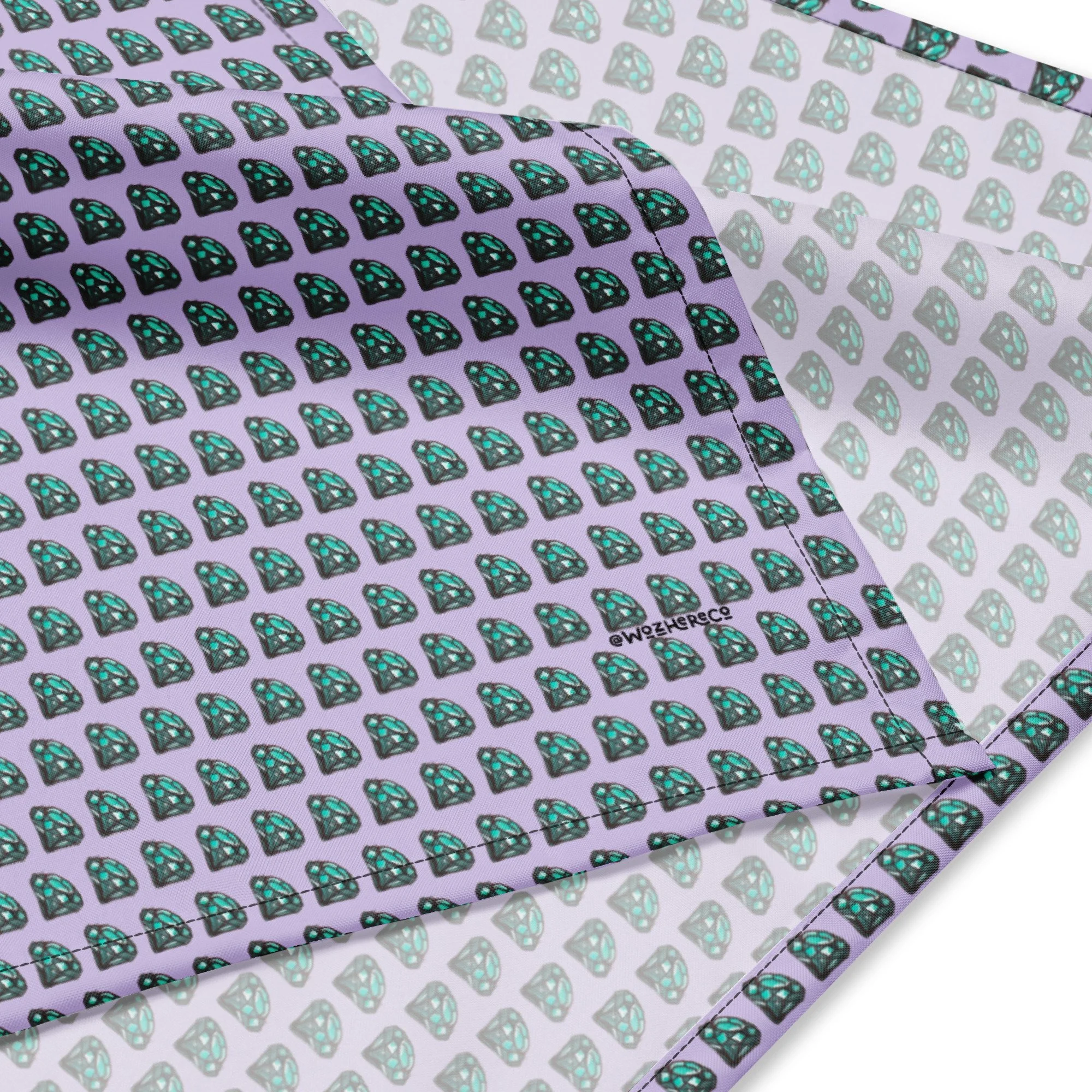 blue gem dog bandana