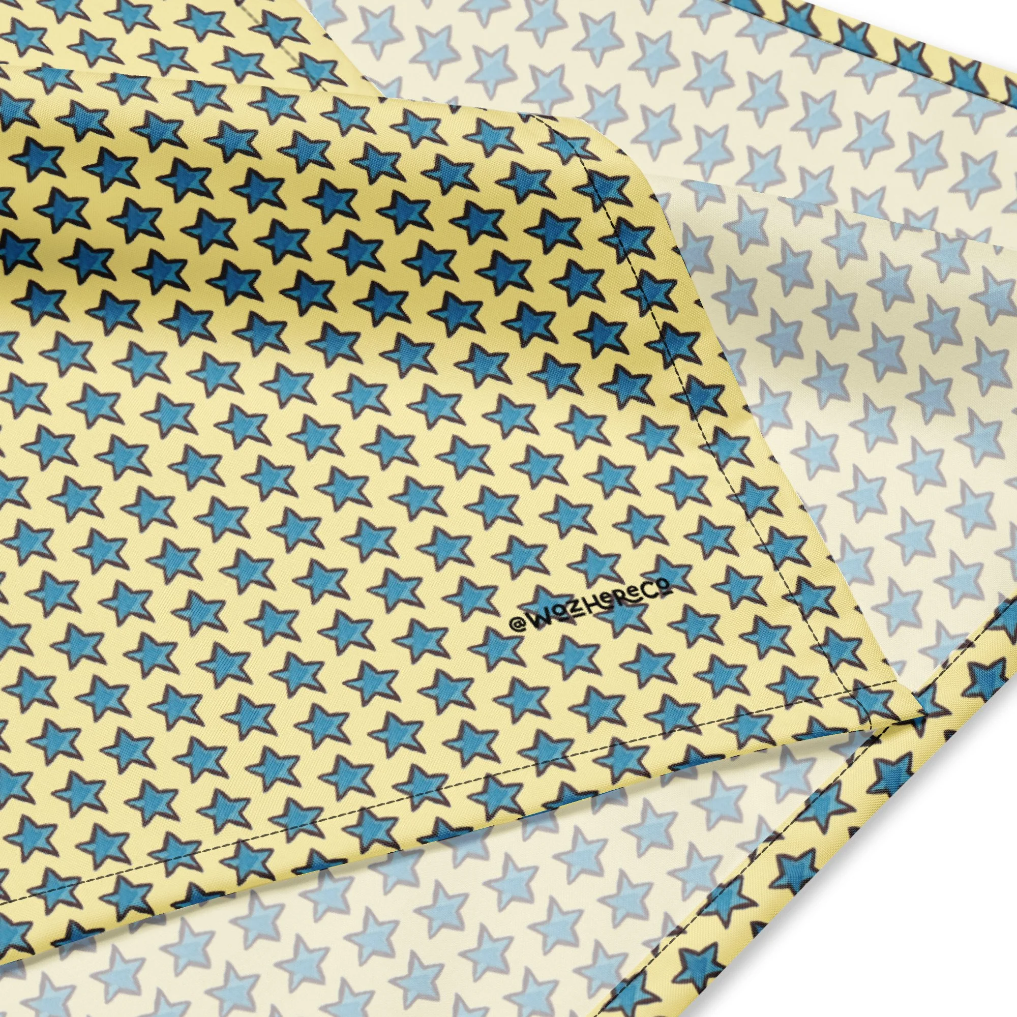 star print pet bandana, cute starry dog neckwear