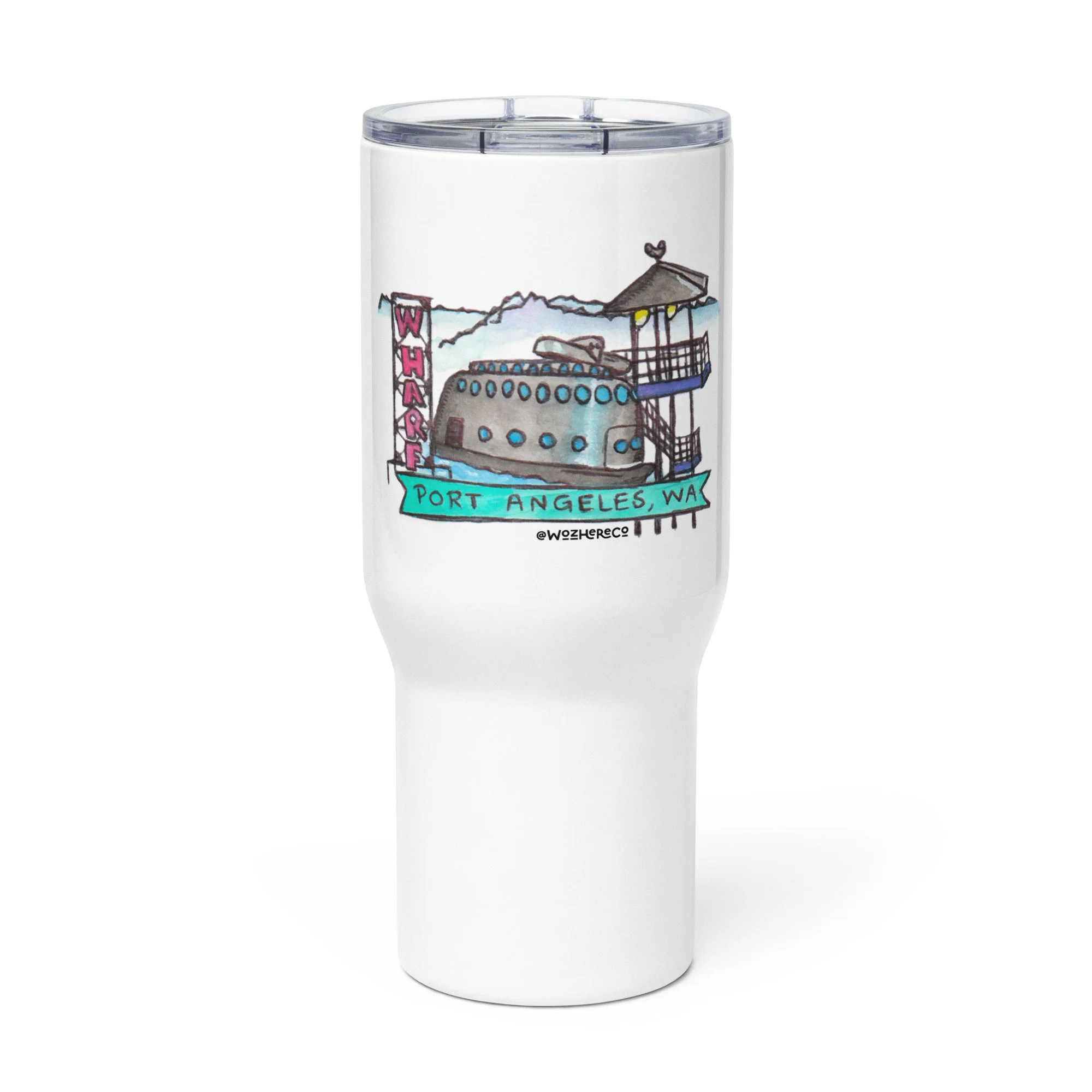 port angeles souvenir | pnw stainless steel mug