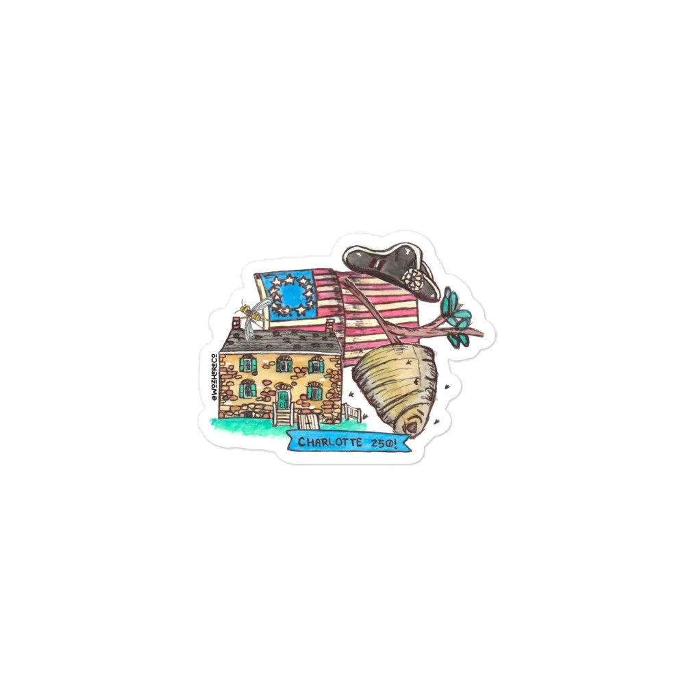 Hezekiah Alexander Rock House sticker.jpg