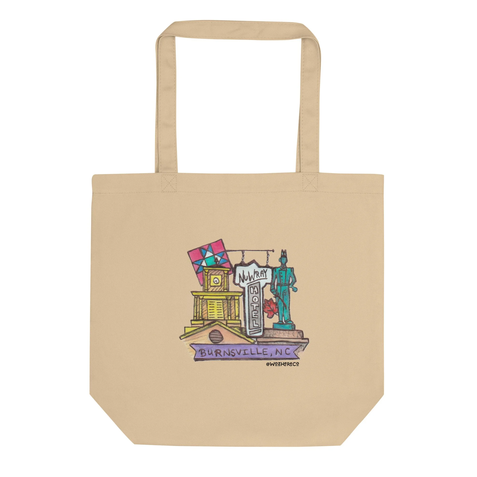 NuWray Hotel tote | Quilt Block Trail bag