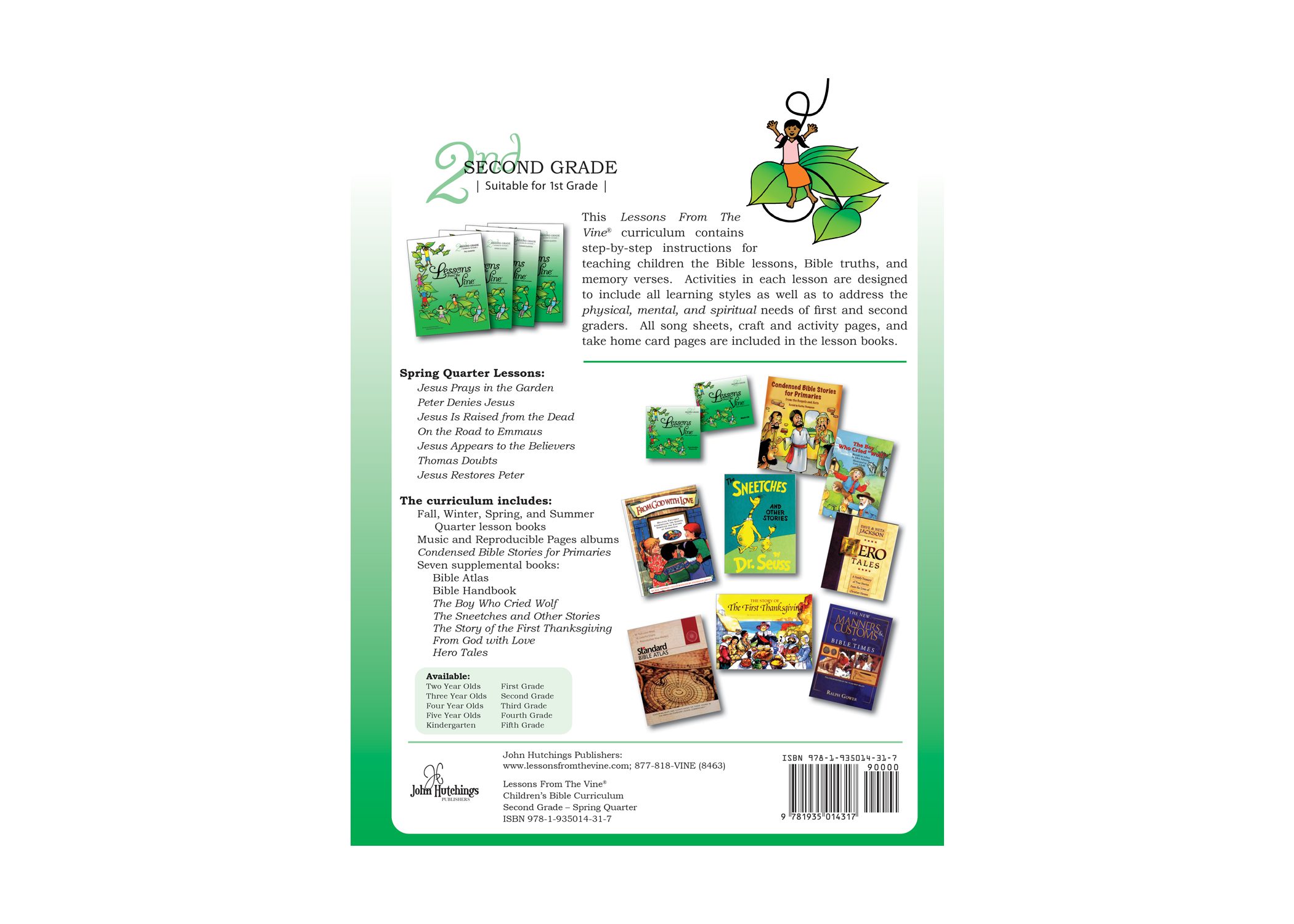 Second Grade Spring Back Cover.png