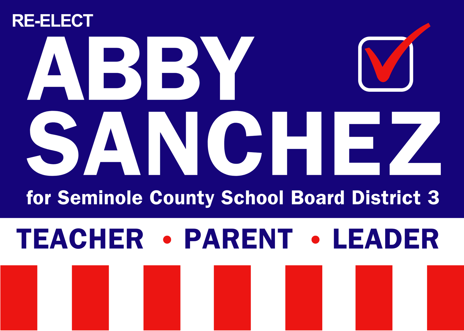 Re-Elect Abby Sanchez