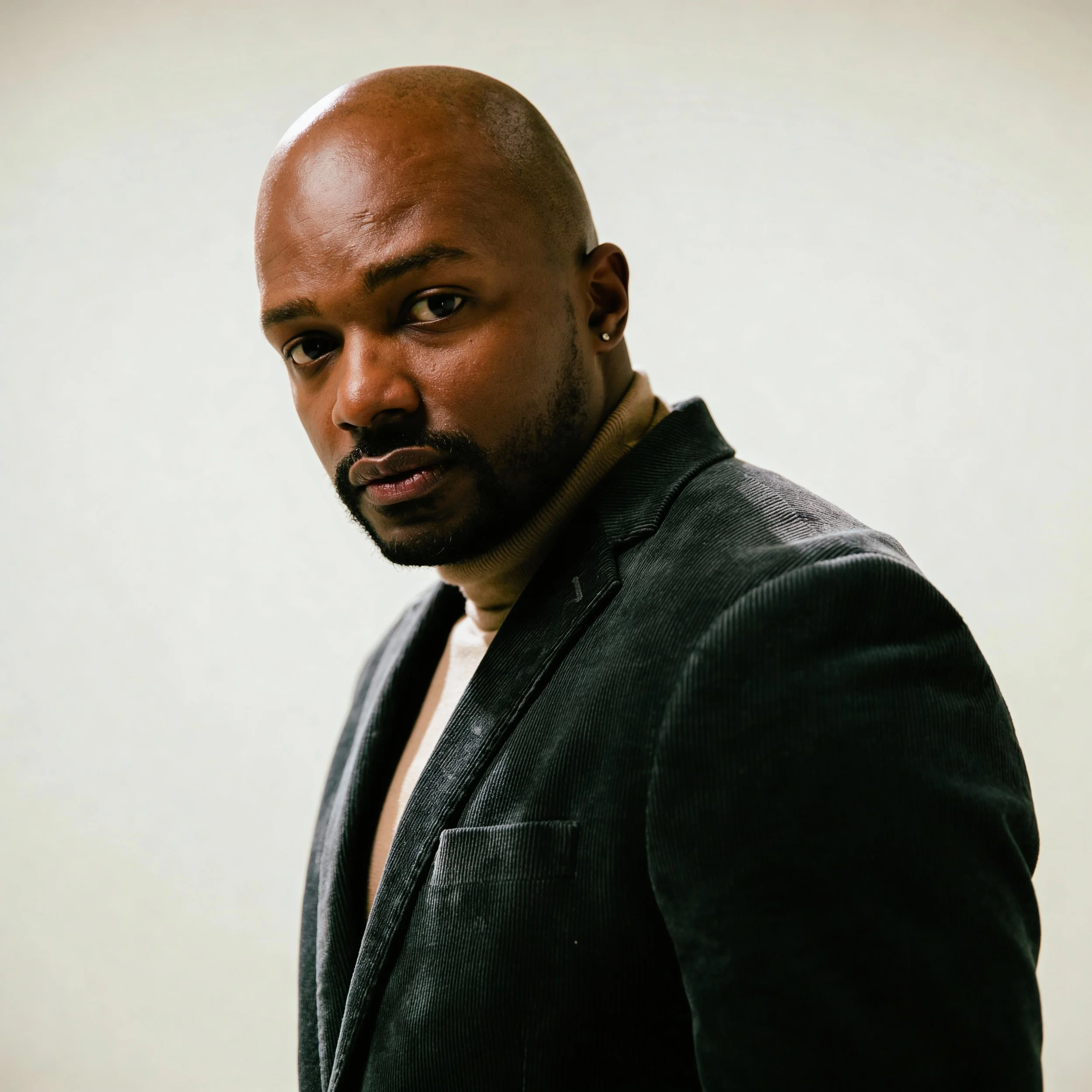 D. Green recording artist studio portrait