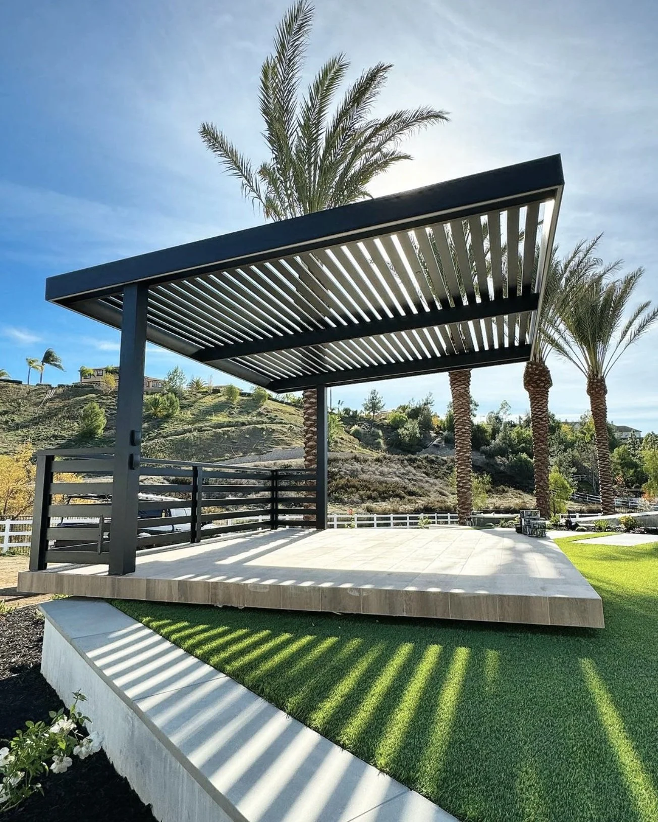 The La Riviera Studios team collaborating with Myriad Construction Company, known for superior craftsmanship and innovative solutions that elevate outdoor spaces with durability and elegance.