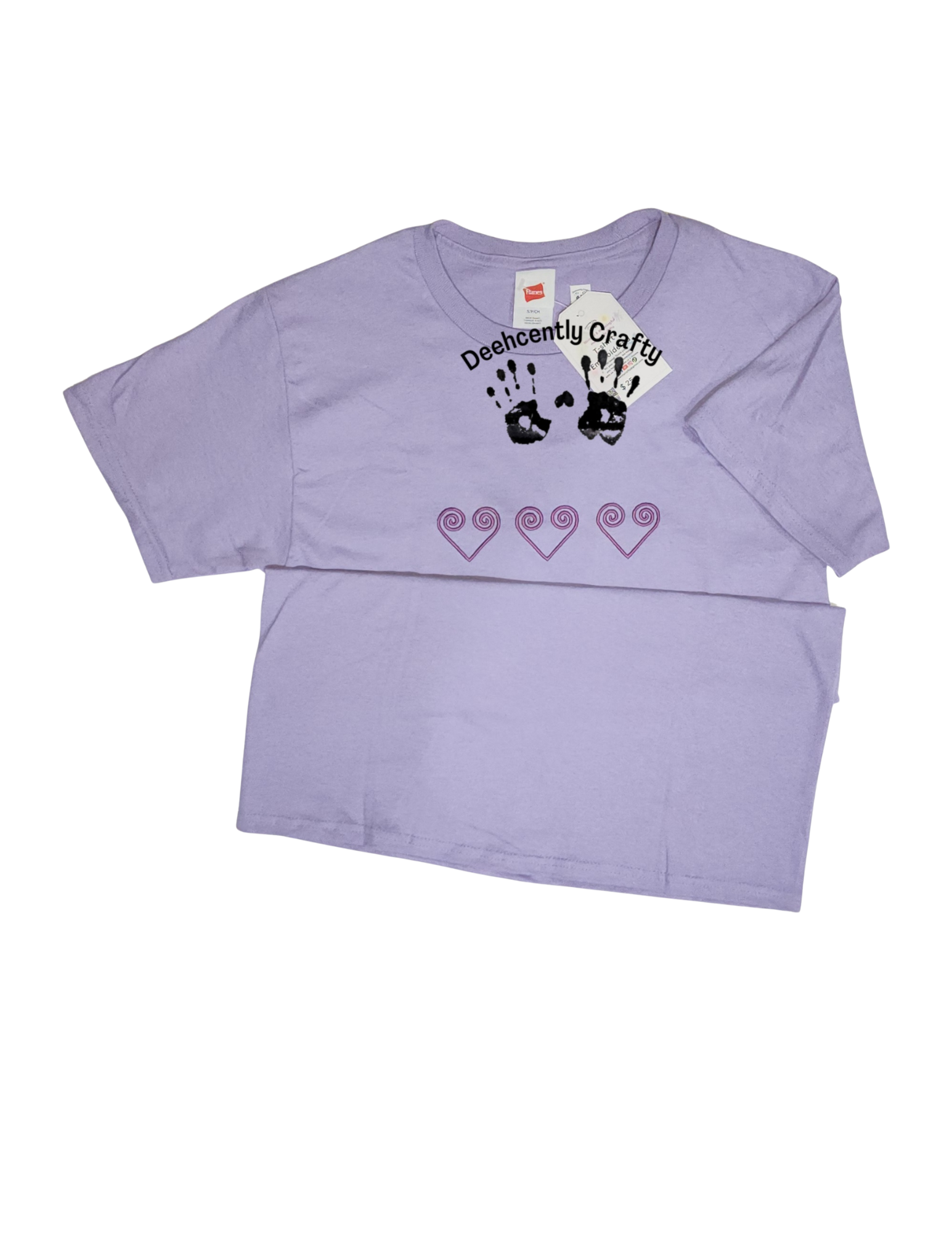 Embroidered T Shirts: 3 Hmong Hearts 💙💙💙