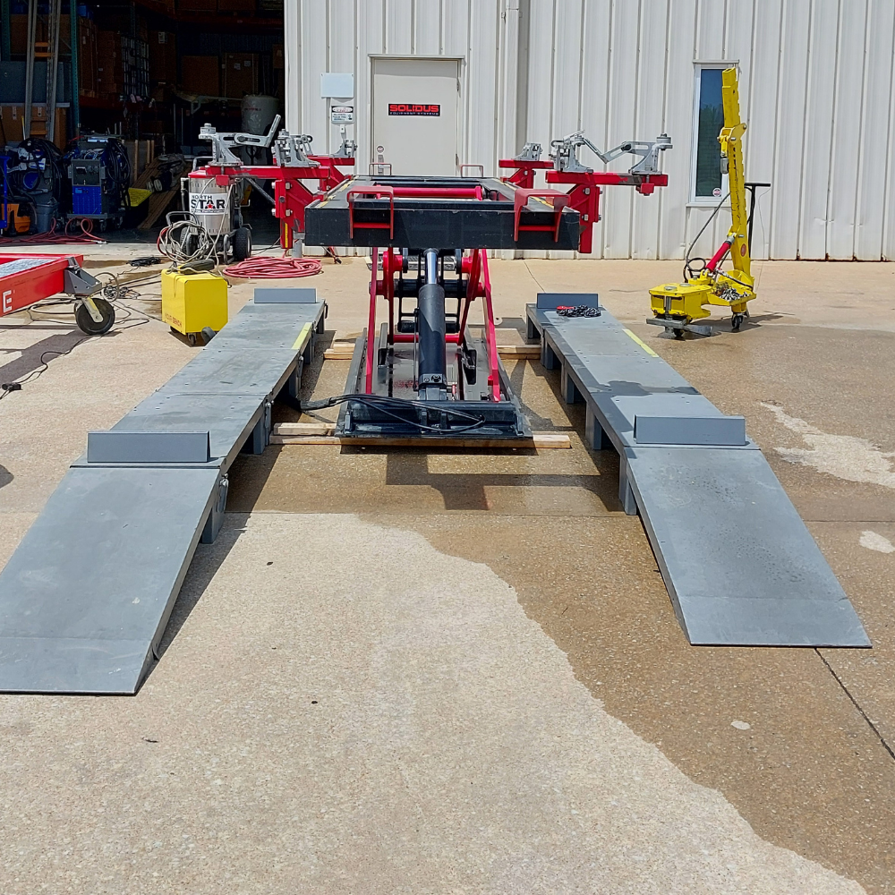 Manta Car Bench heavy-duty collision repair alignment bench