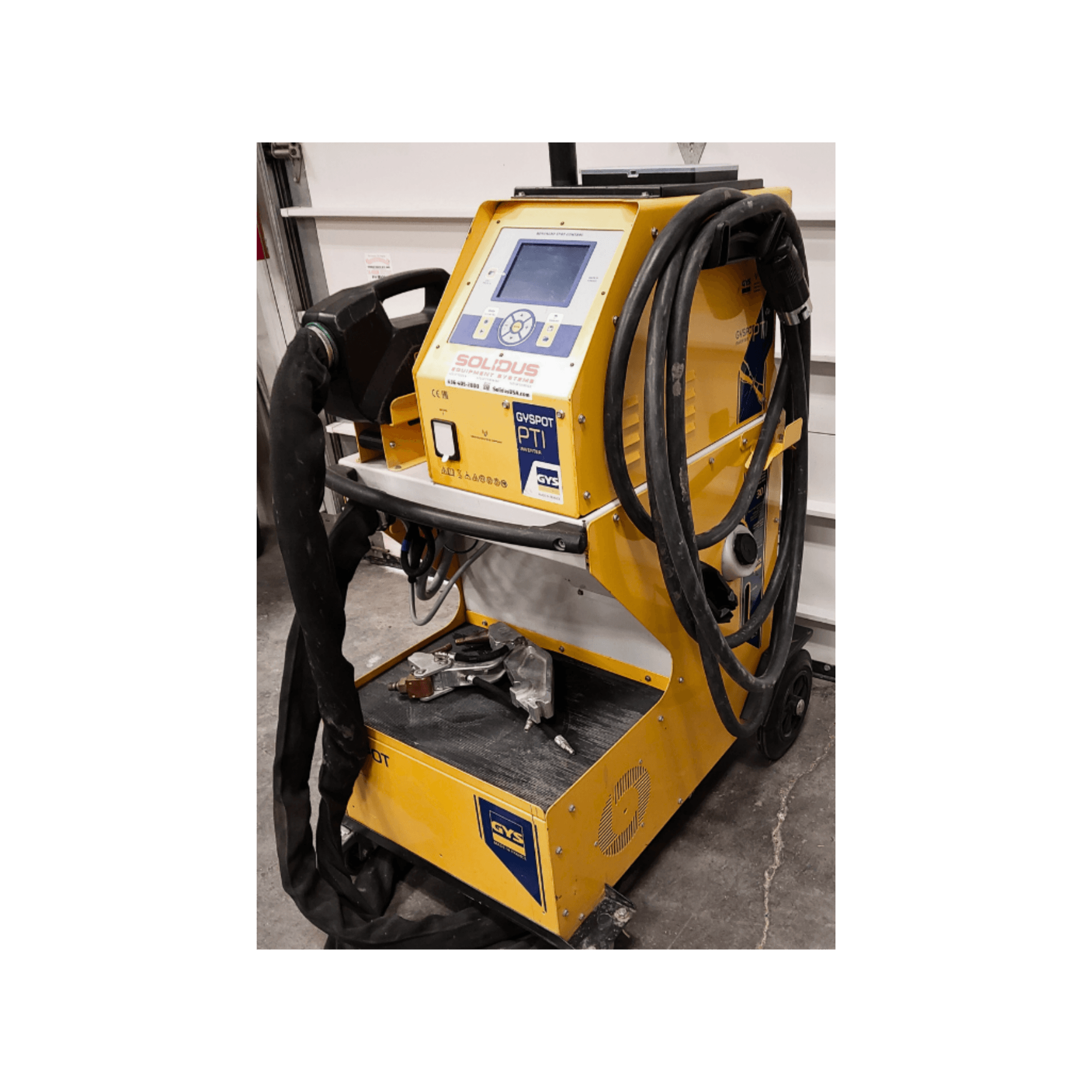 resistance spot welder with accessories included