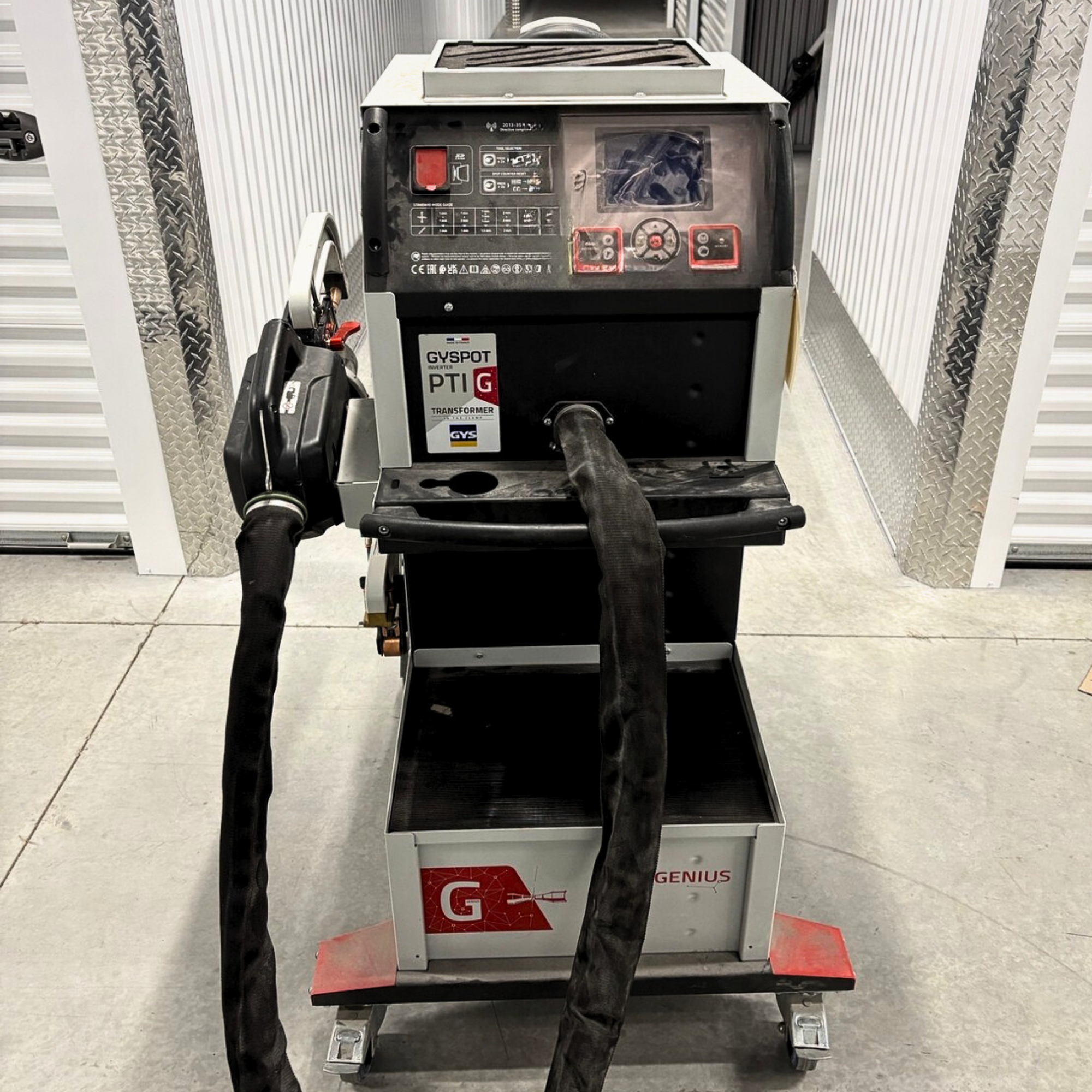 Used PTI-G resistance spot welder for auto body repair