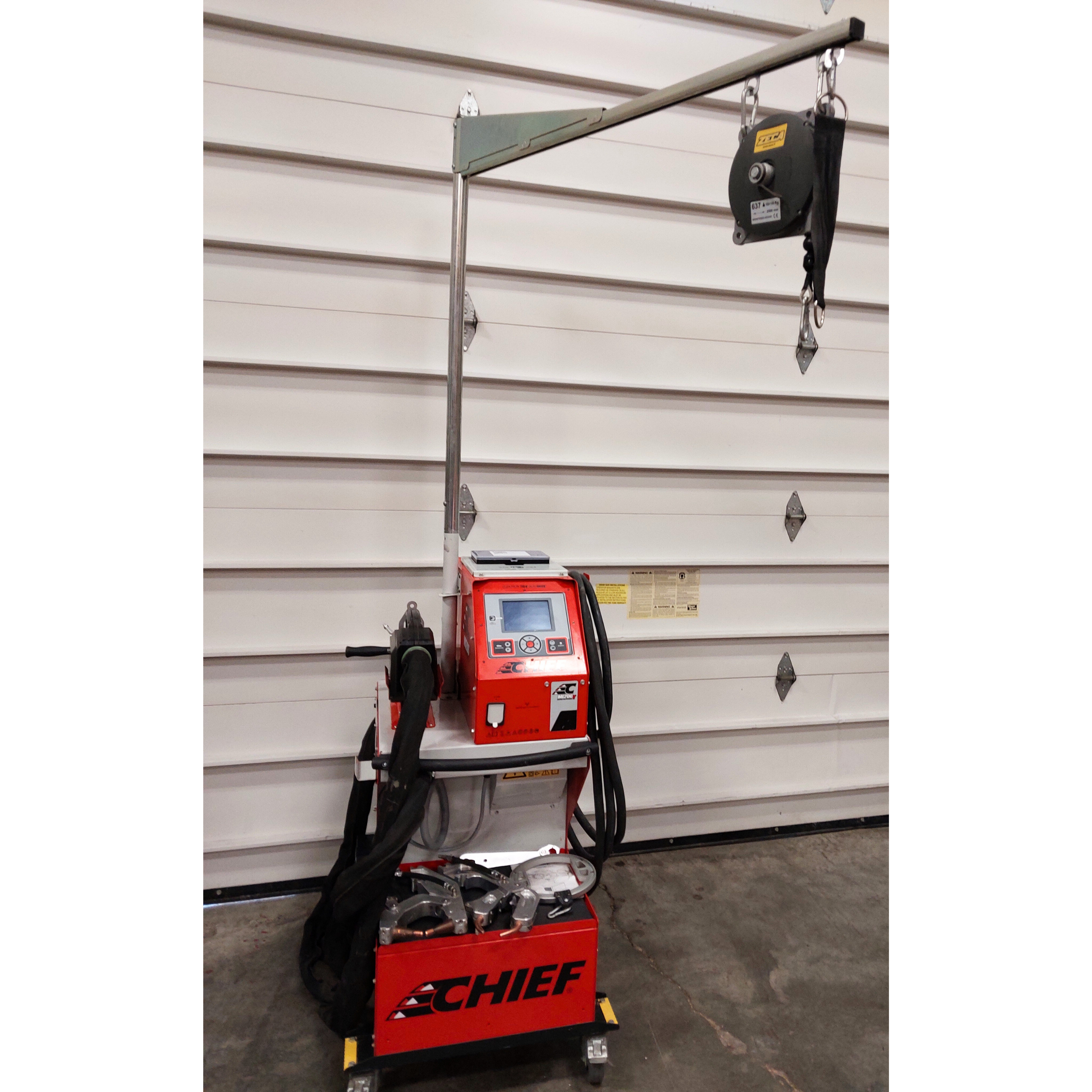Professional auto body spot welder for structural steel repairs