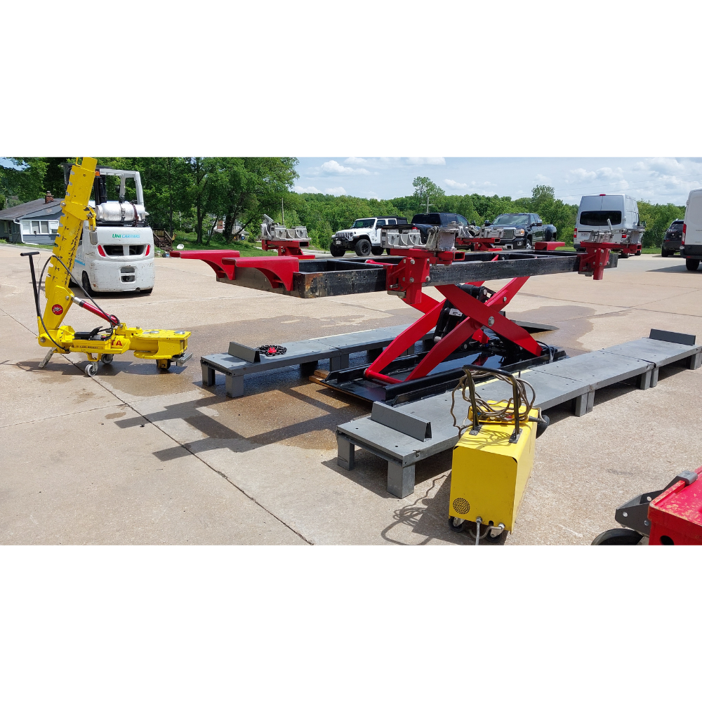 Heavy-duty Manta alignment bench