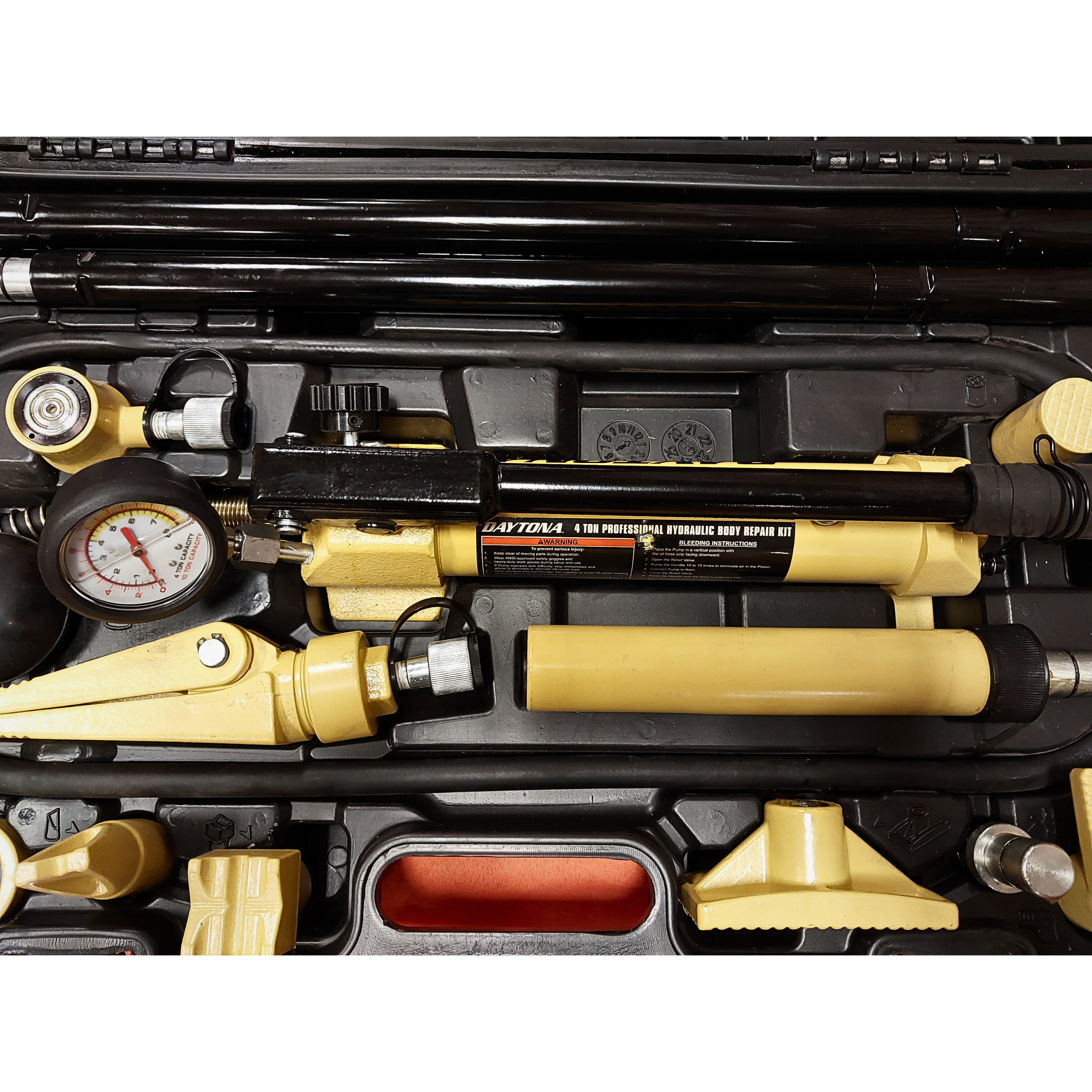 DAYTONA 4 Ton Professional Hydraulic Body Repair Kit