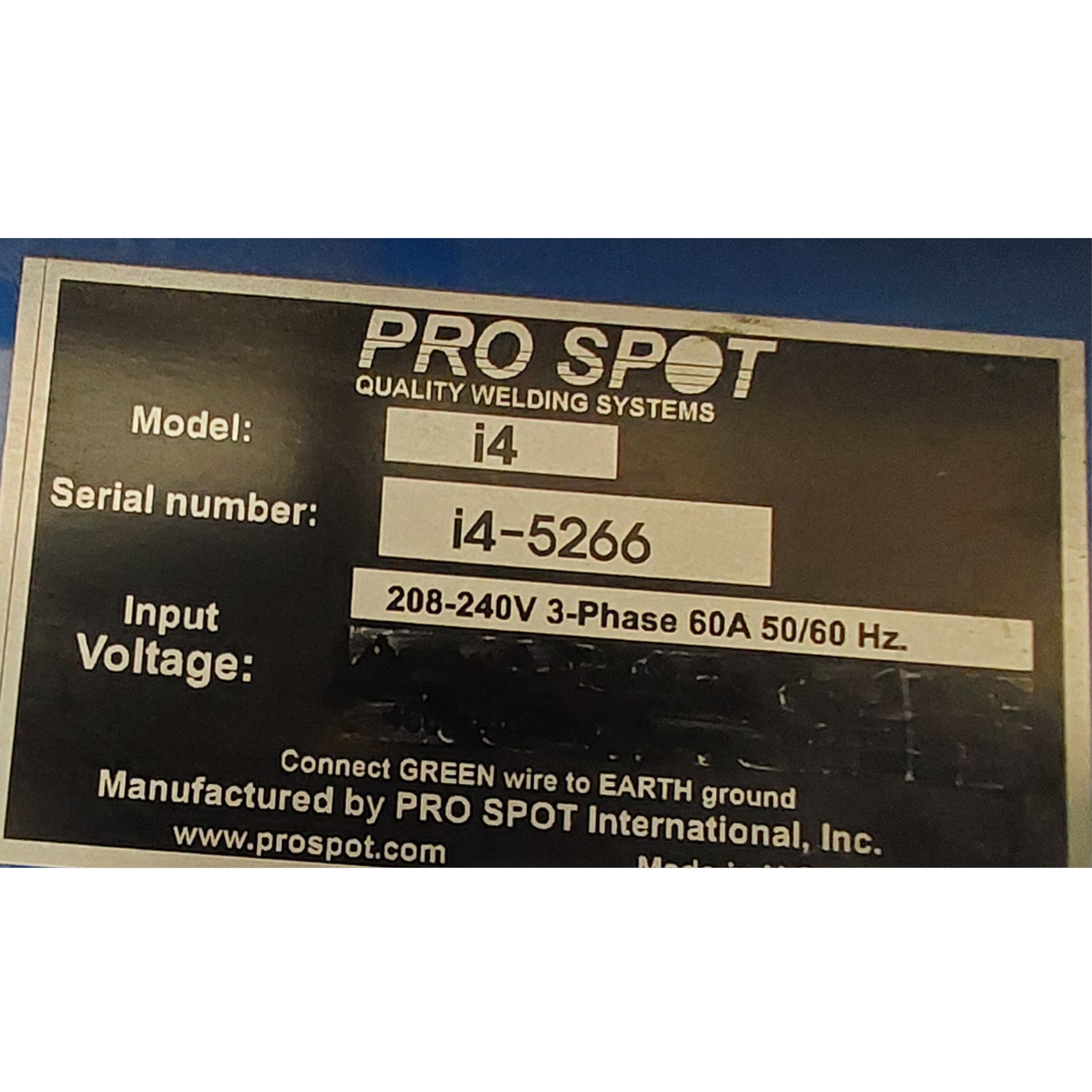 automotive spot welder for collision repair shop  Image 4 (controls):