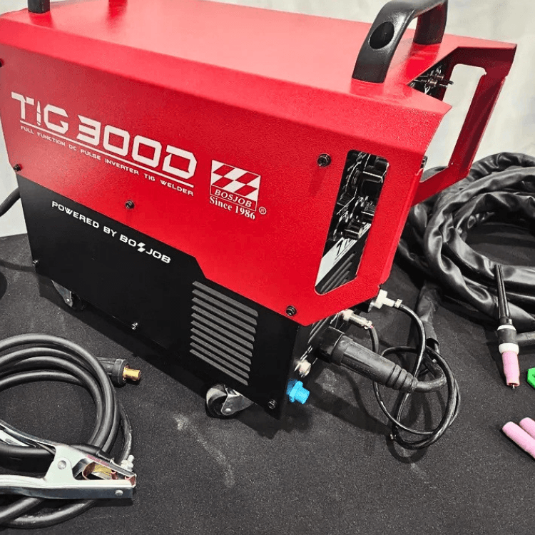 TIG 300D welder side view shop equipment