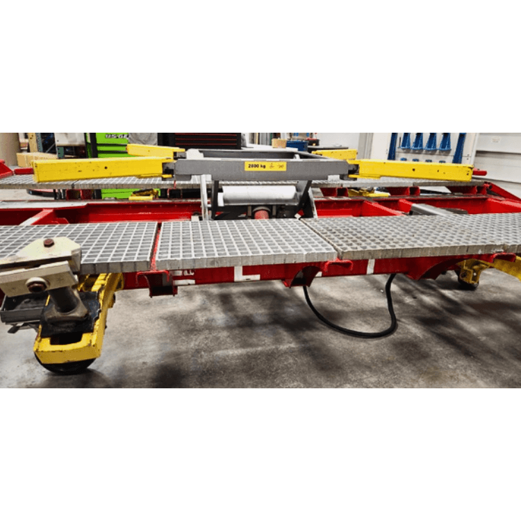 frame bench pulling system and anchor points