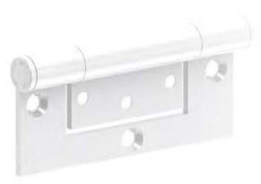 Aluminium Offset Interfold Hinge - Matt White.jpeg