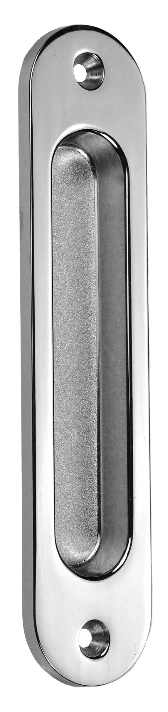 Flush Pull - Polished Chrome