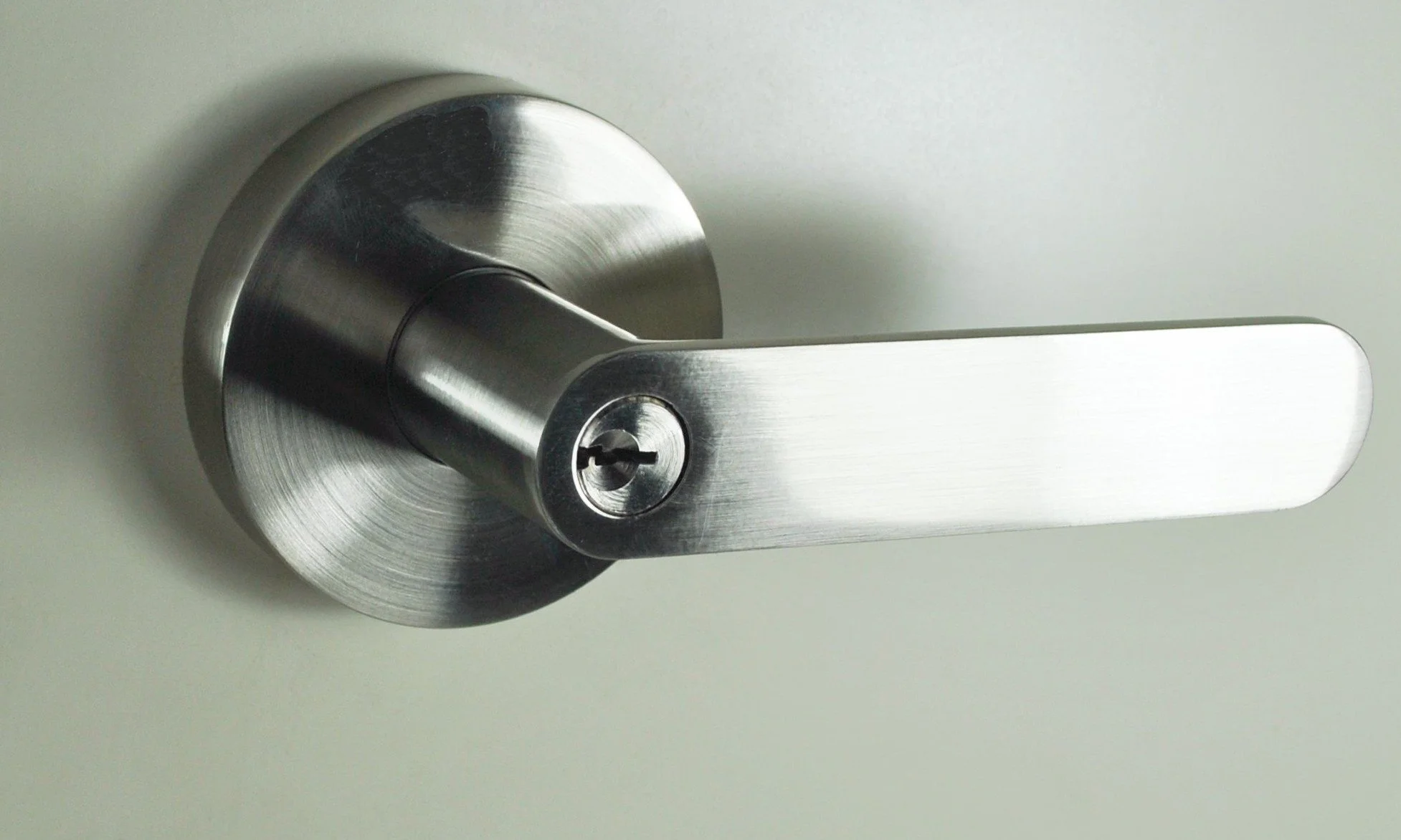NIDUS - Spring - Entrance Keylock - Brushed Nickel — Direct Building ...