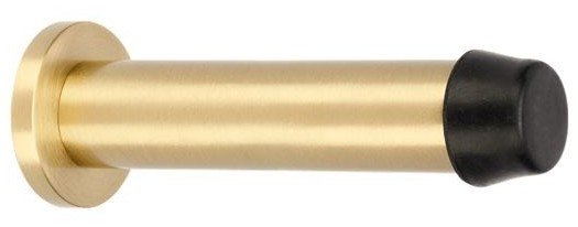 Skirting Fix Door Stop – Satin Brass