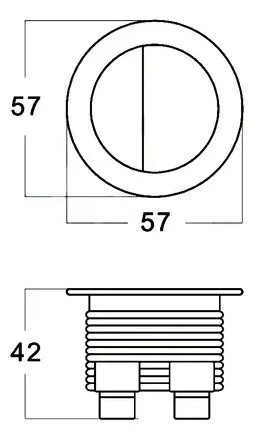 Round Toilet Flush Button - Gun Metal - Dimensions.jpeg